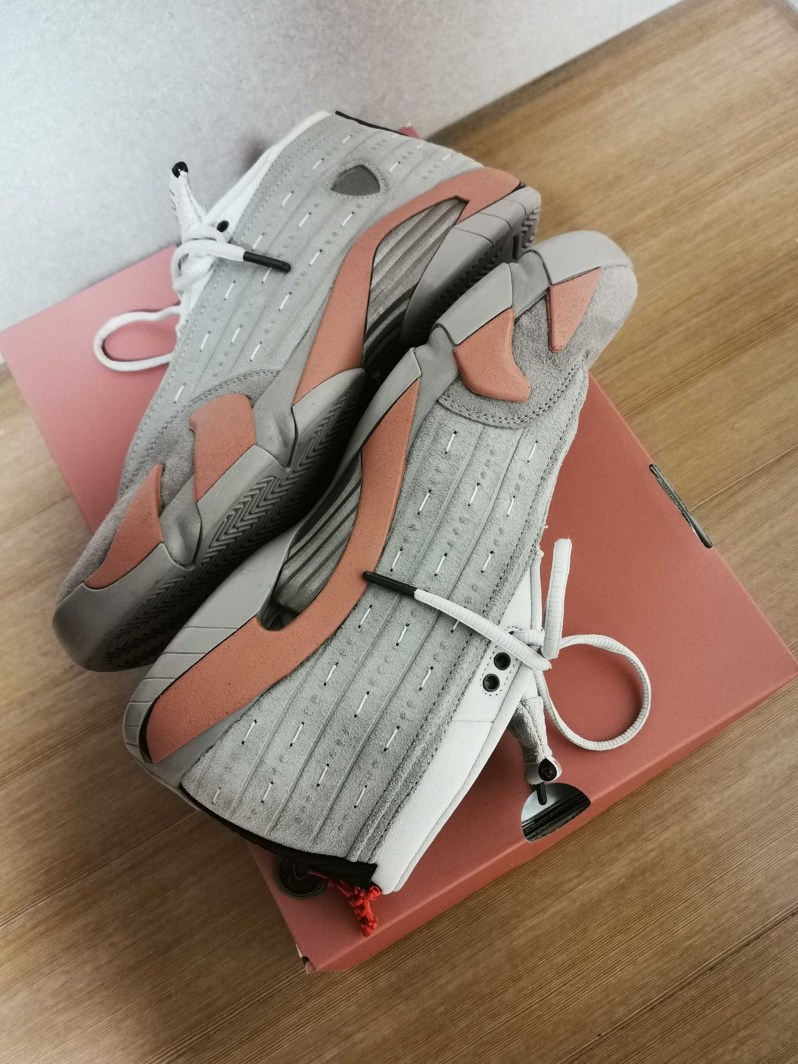 Clot × Nike Air Jordan 14 Low "Brown"