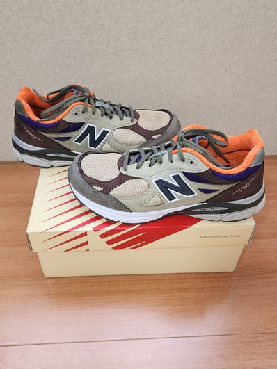 New Balance 990V3 "Khaki/Orange"