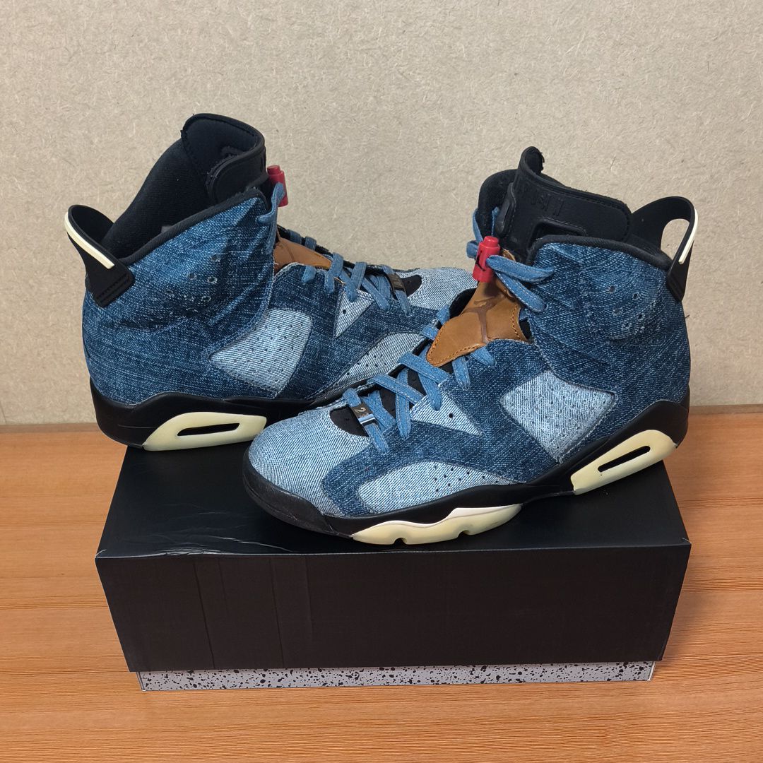NIKE AIR JORDAN 6 "WASHED DENIM"
