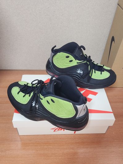 Stussy × Nike Air Penny 2 "Black/Green"