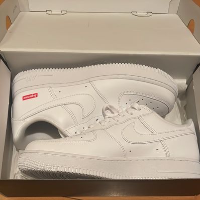 Supreme × Nike Air Force 1 Low "White"