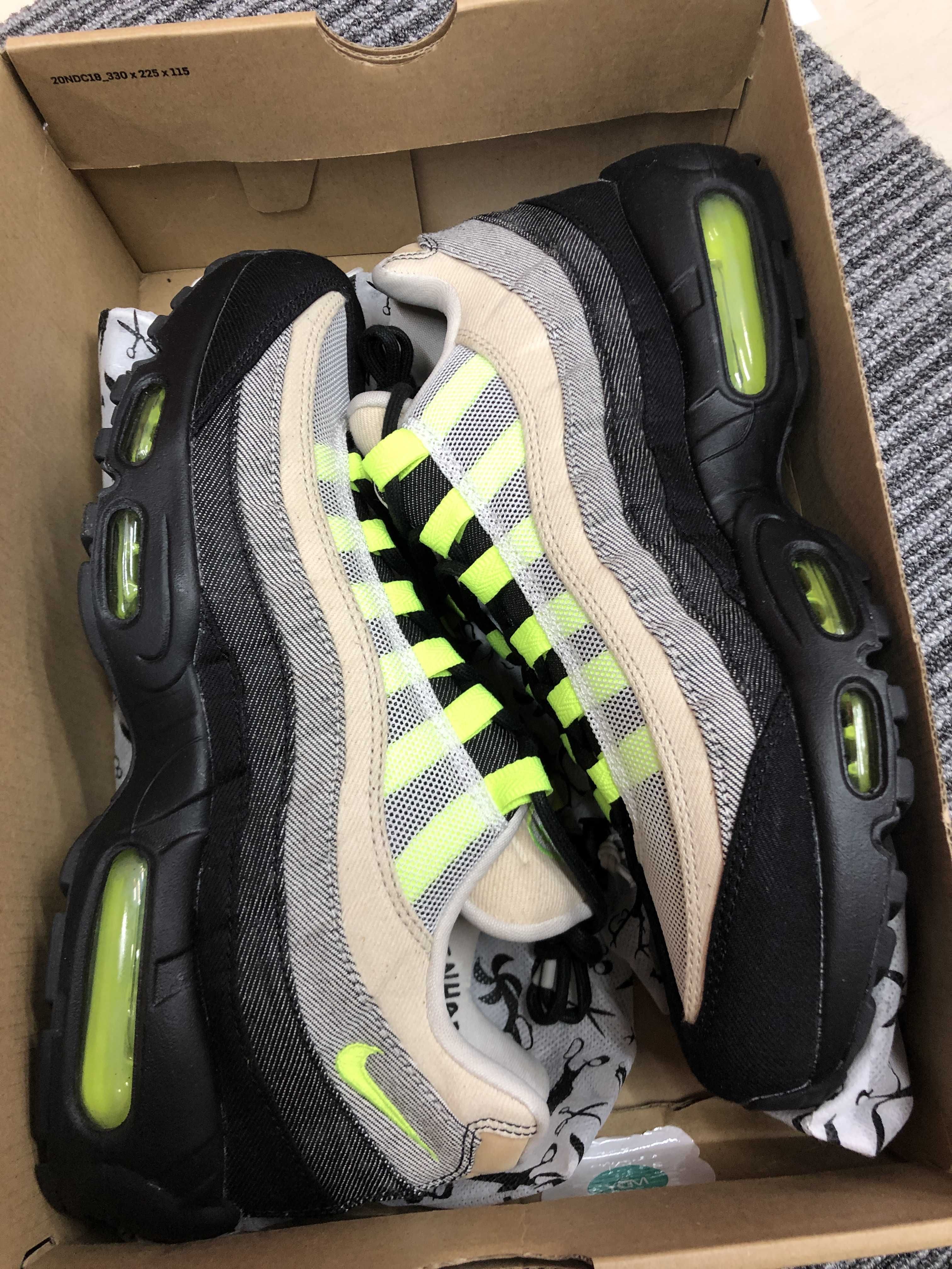 DENHAM × Nike Air Max 95 "Volt"