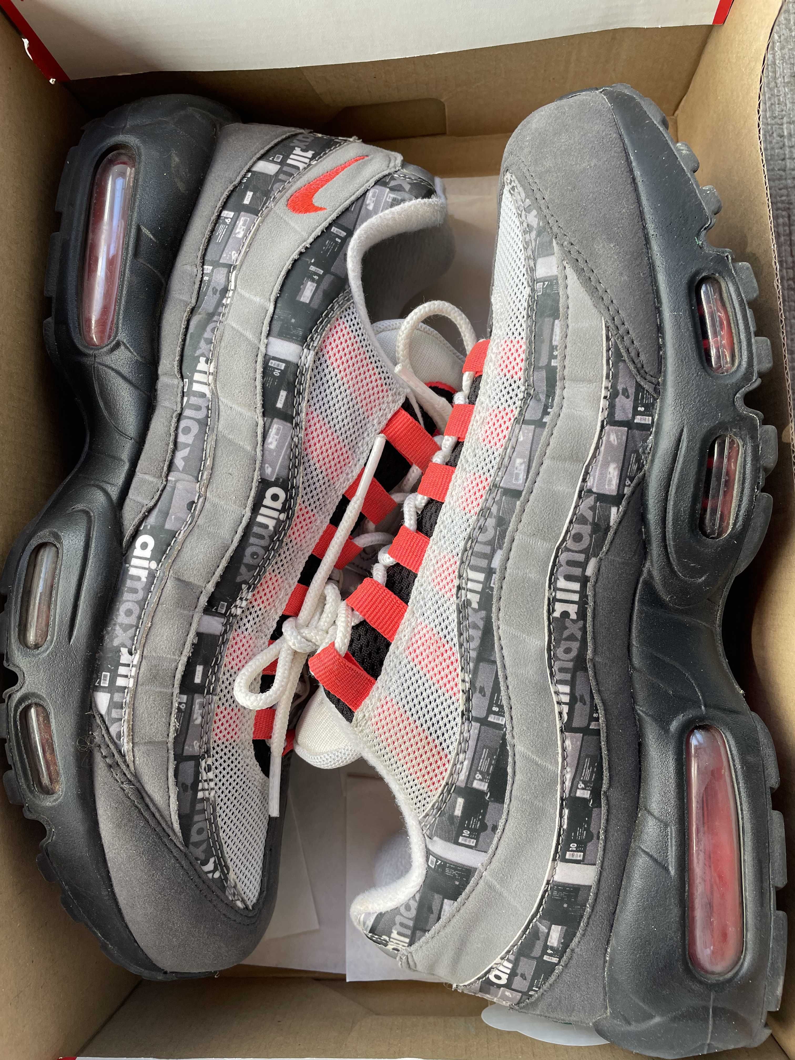 atmos × Nike Air Max 95 "Red We Love Nike"