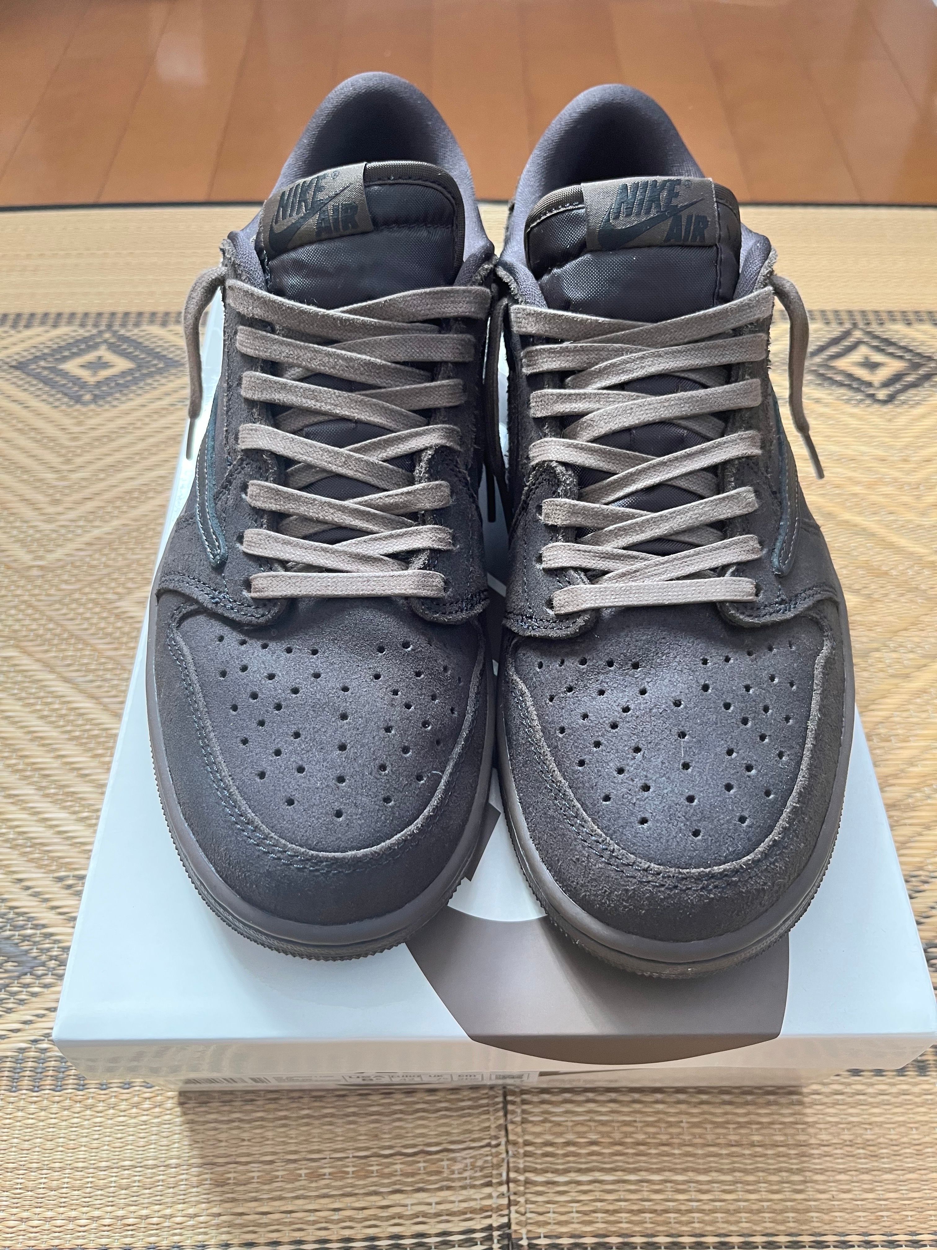 Travis Scott × Nike Air Jordan 1 Low OG SP "Velvet Brown and Dark Mocha"