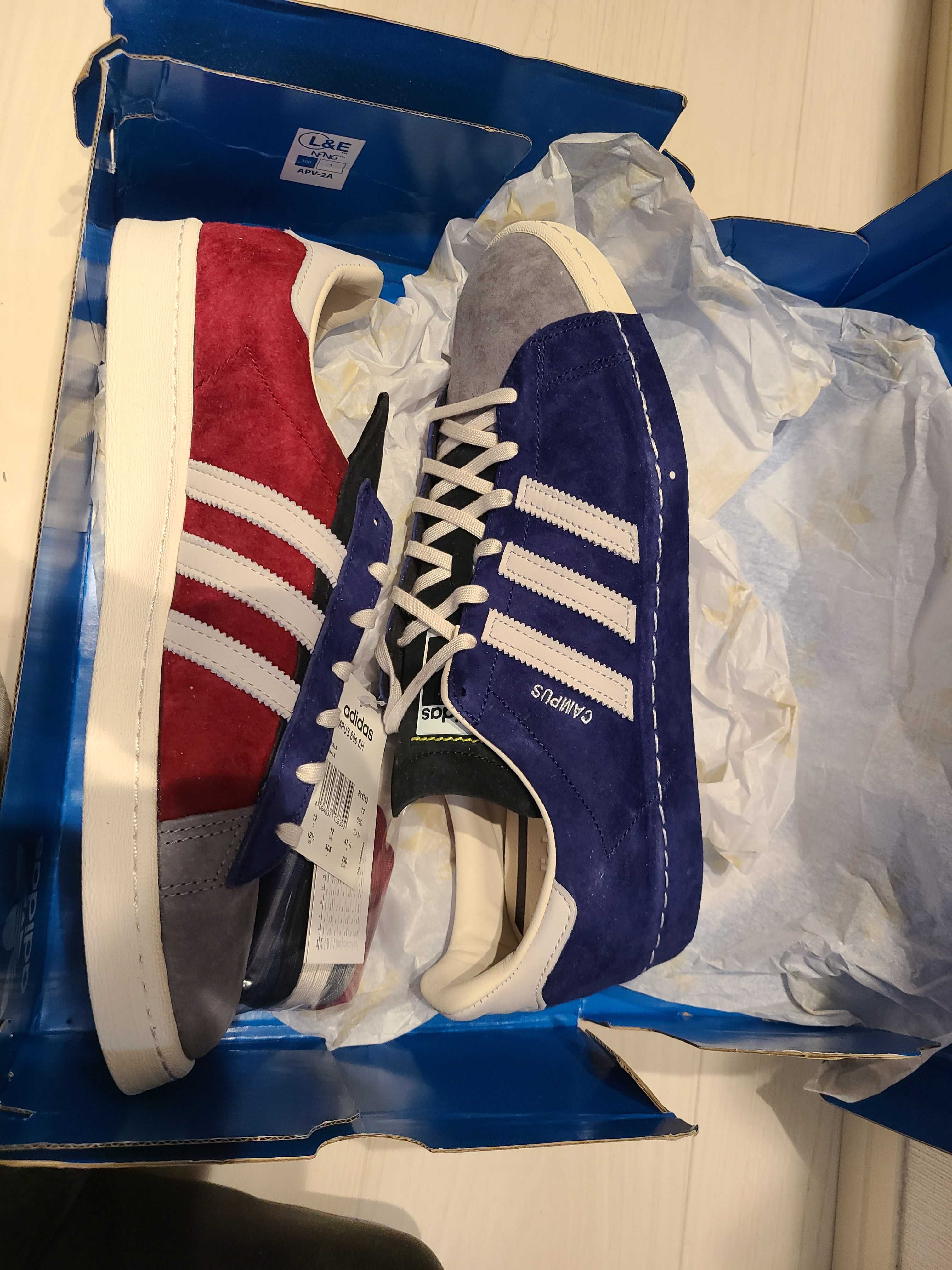 adidas Campus 80s SH "RECOUTURE" "CONSORTIUM" DKBLUE/CWHITE/CBLACK