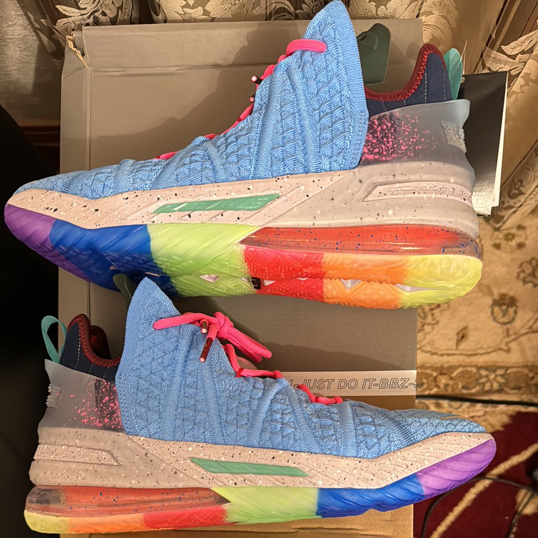 NIKE LEBRON XVIII "WHAT THE"