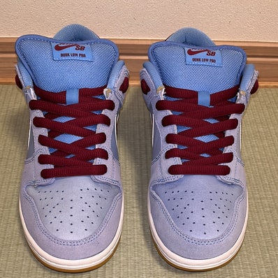 Nike SB Dunk Low Pro "Philadelphia Phillies/Valor Blue and Team Maroon"