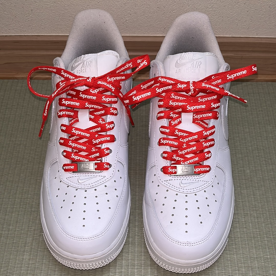 Supreme × Nike Air Force 1 Low "White"