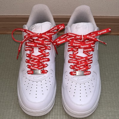 Supreme × Nike Air Force 1 Low "White"
