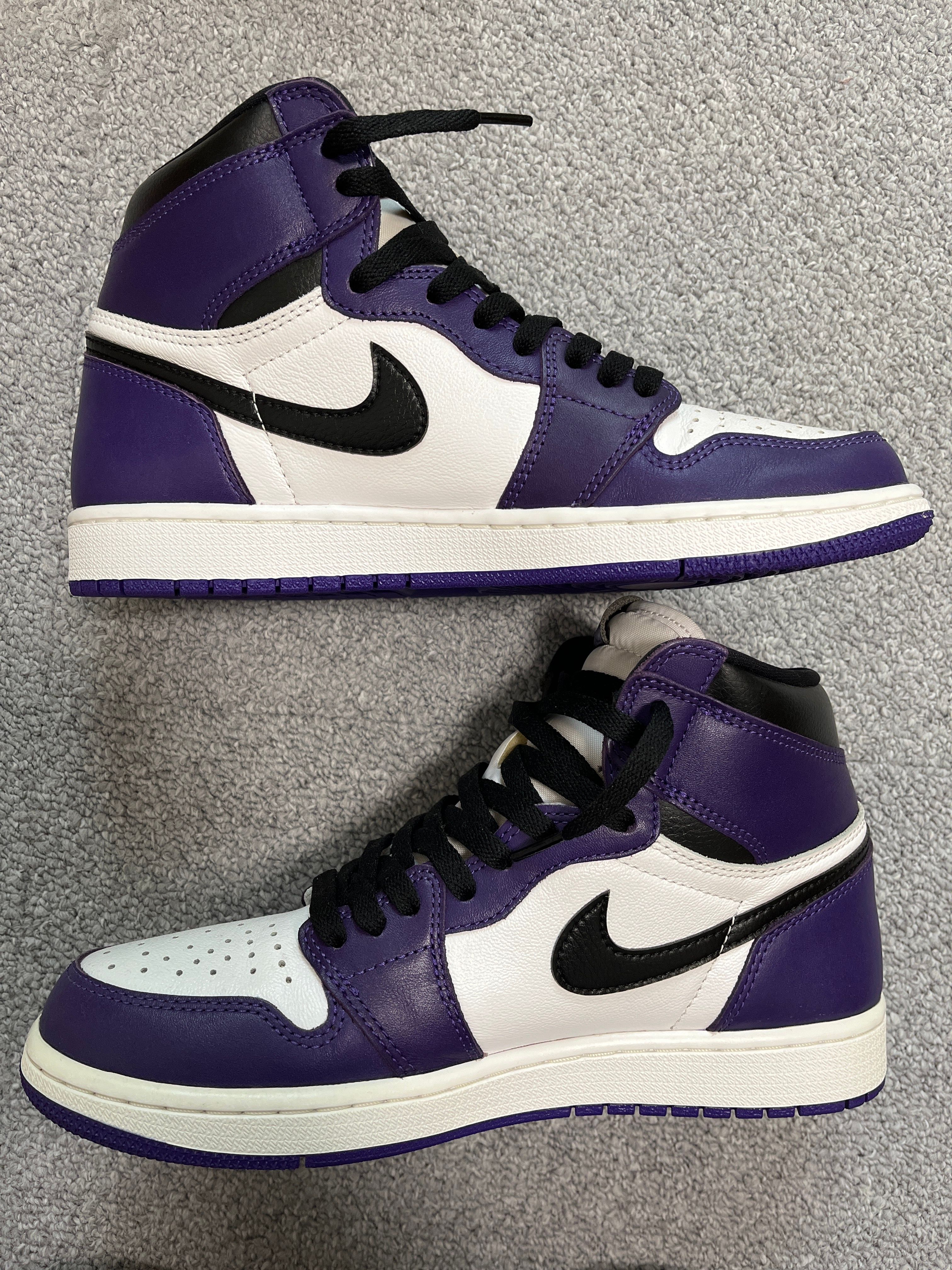 Nike Air Jordan 1 Retro High OG "Court Purple White/Black" (2020)   