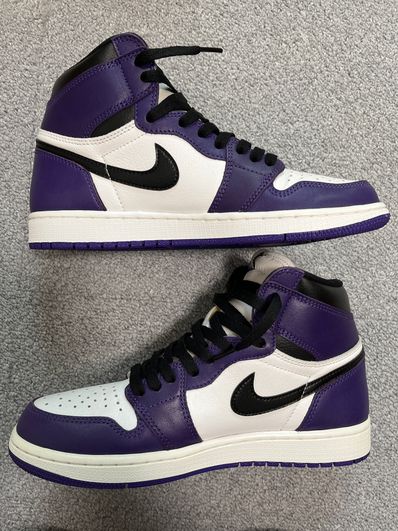 Nike Air Jordan 1 Retro High OG "Court Purple White/Black" (2020)