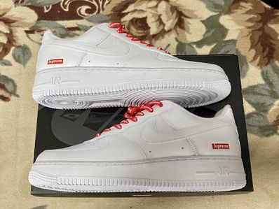 Supreme × Nike Air Force 1 Low "White"