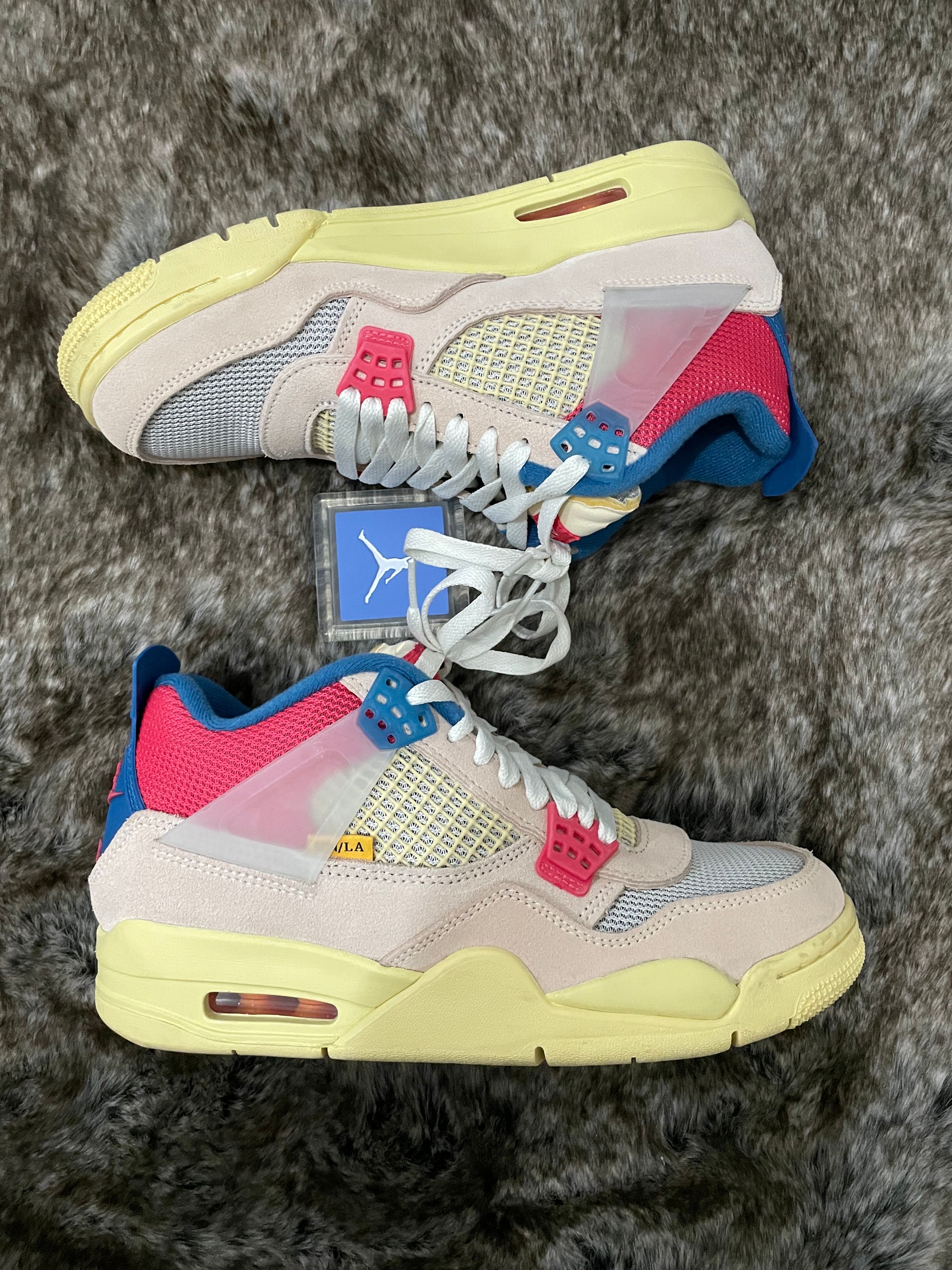 UNION × Nike Air Jordan 4 SP "Guava Ice/Light Fusion Red"