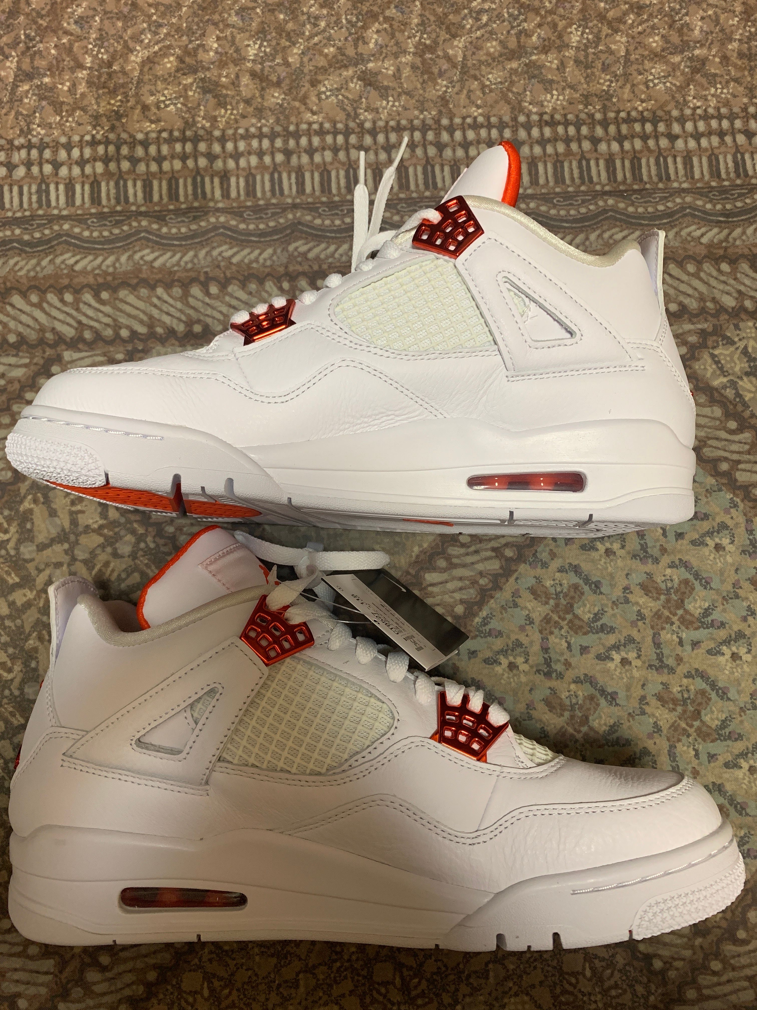 Nike Air Jordan 4 Retro "White/Team Orange"