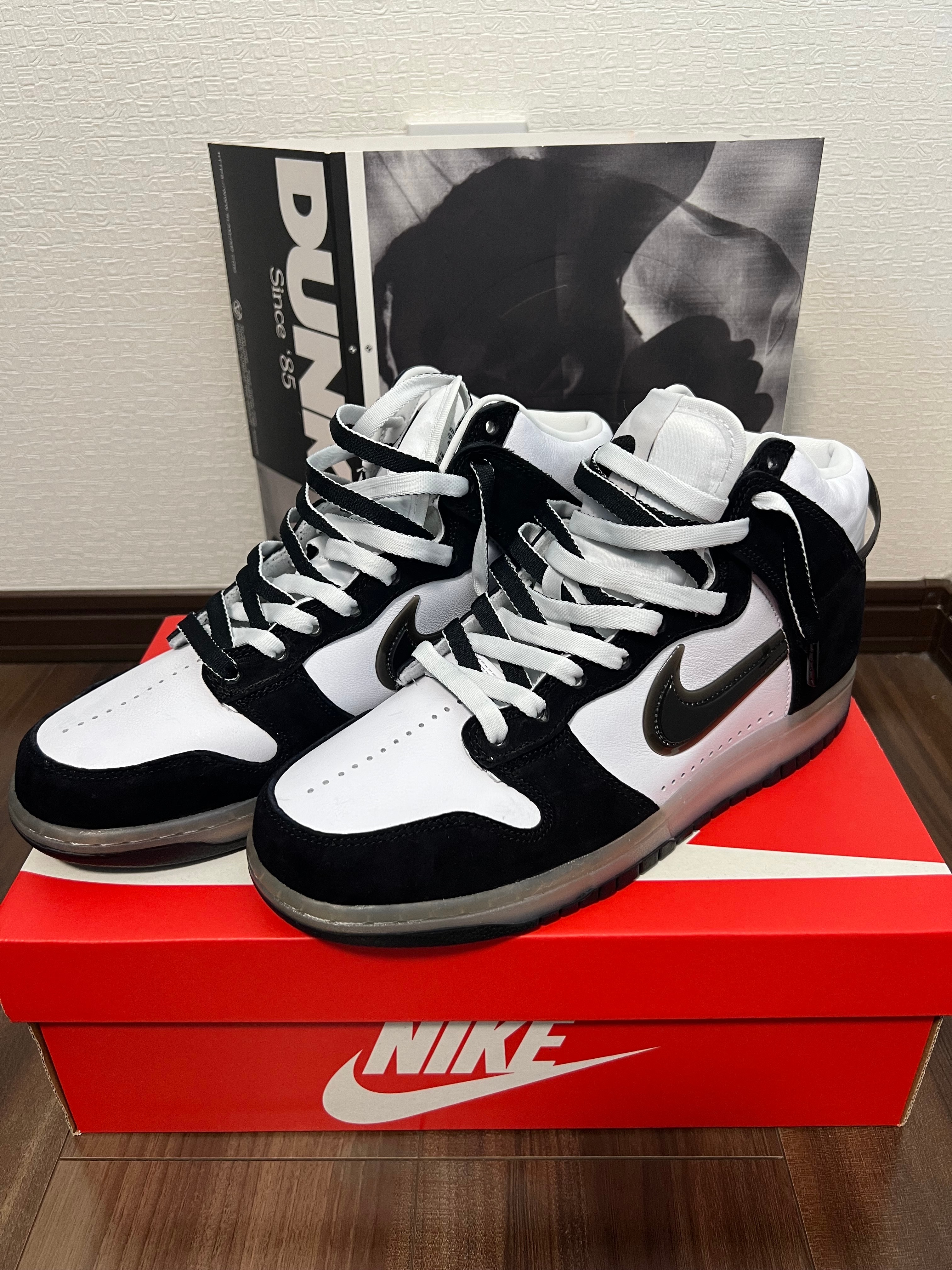 SLAM JAM x NIKE DUNK HIGH "WHITE/CLEAR BLACK"