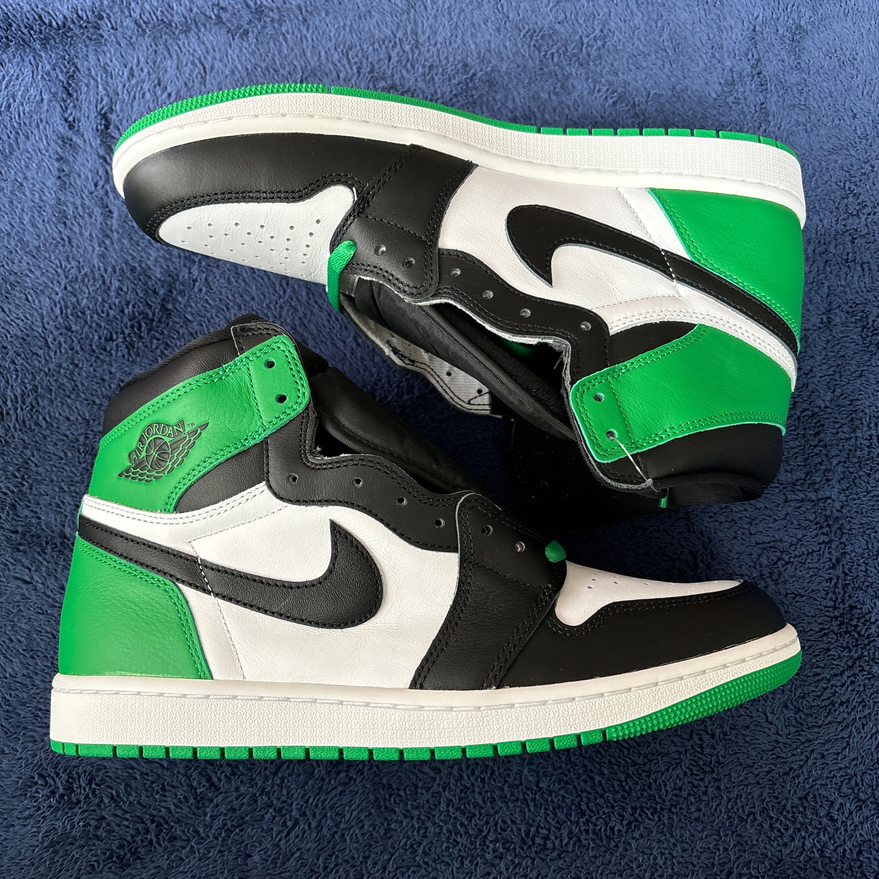 Nike Air Jordan 1 Retro High OG "Celtics/Black and Lucky Green" (2023)