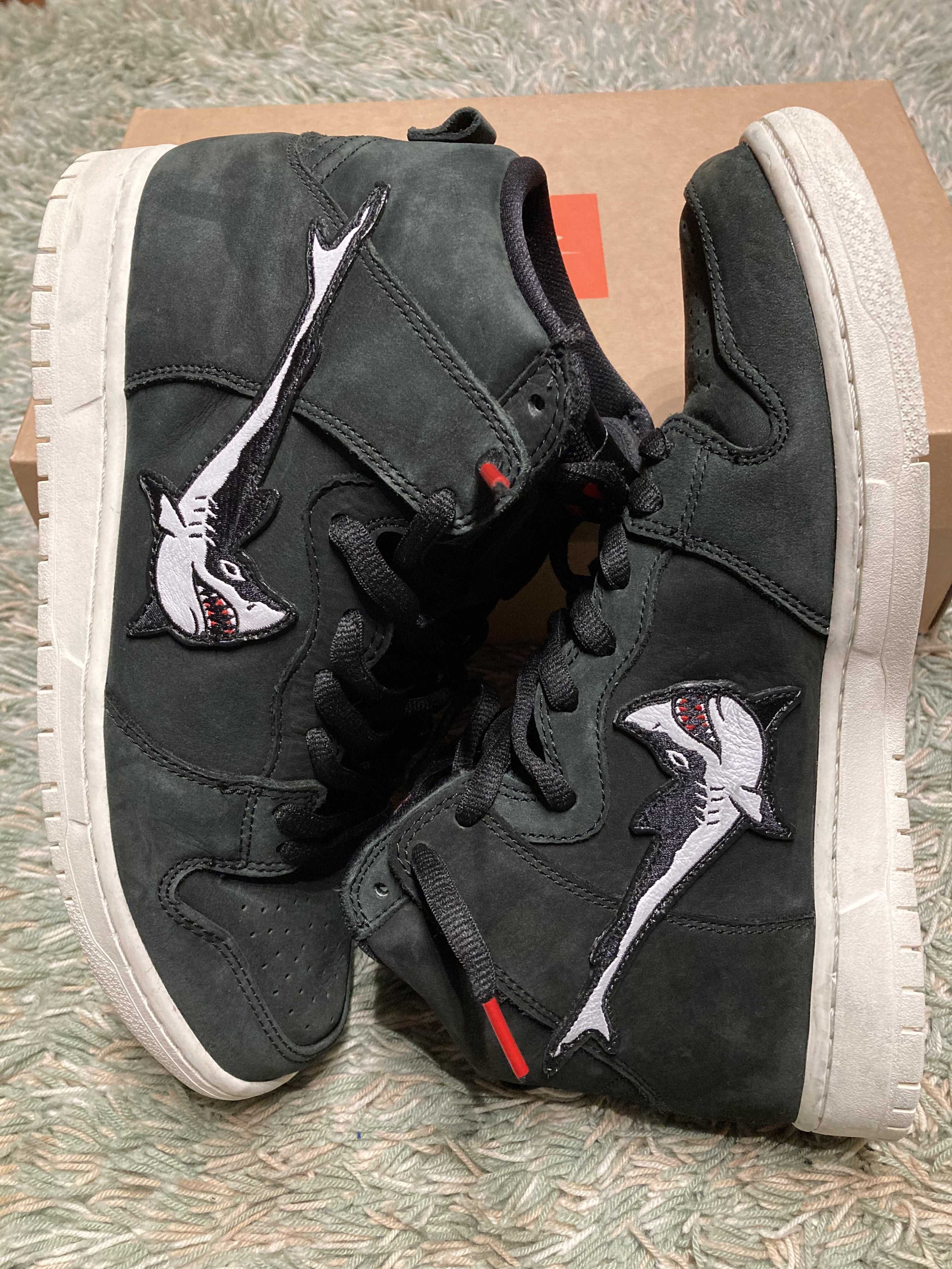 OSKI × Nike SB Shark Dunk High Pro "Black"