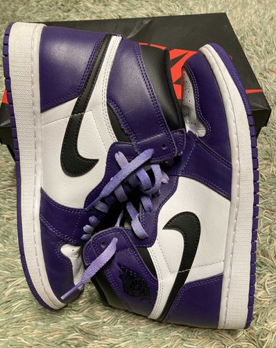 Nike Air Jordan 1 Retro High OG "Court Purple White/Black" (2020)
