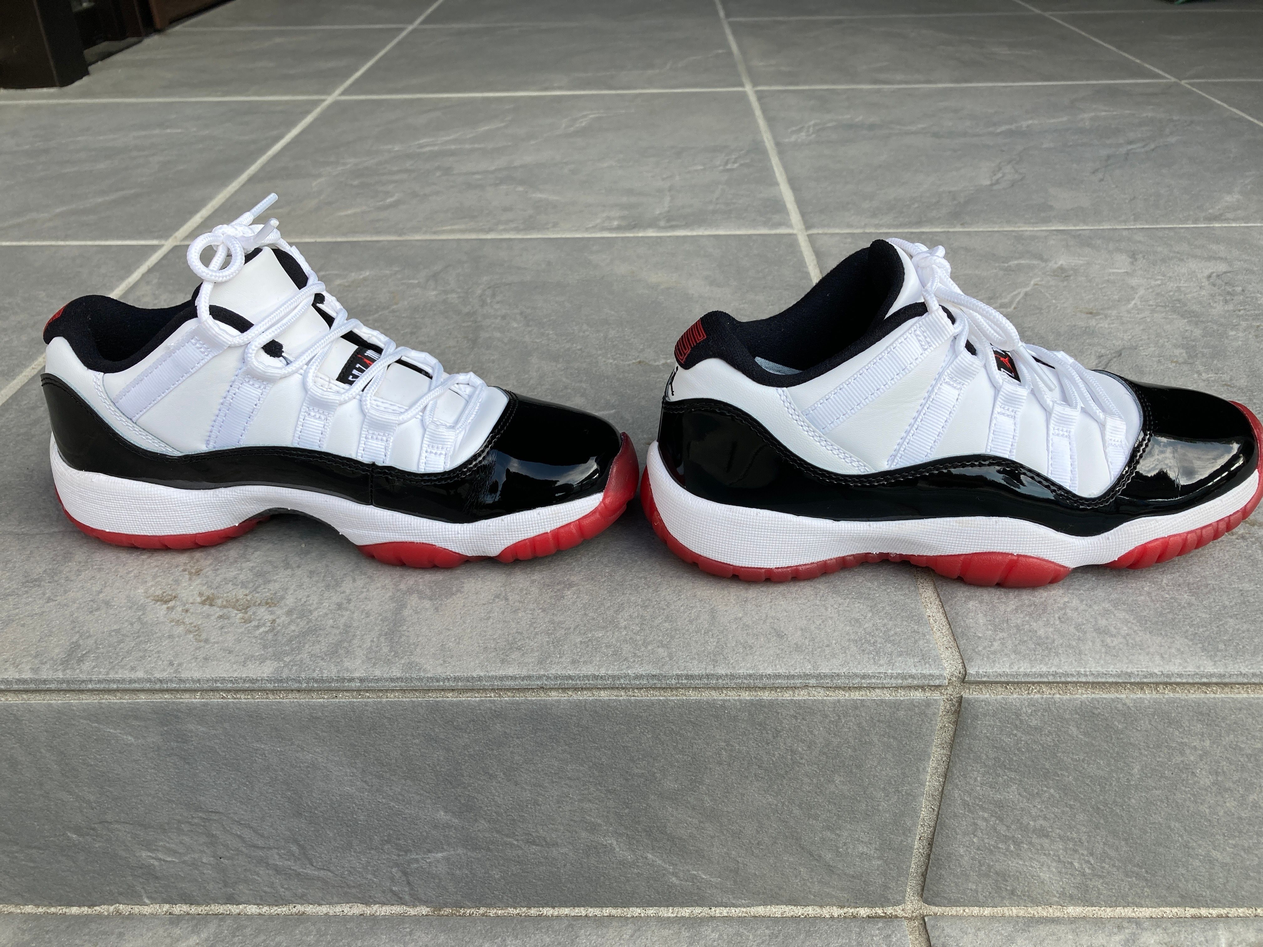 NIKE AIR JORDAN11 LOW GS "GYM RED"