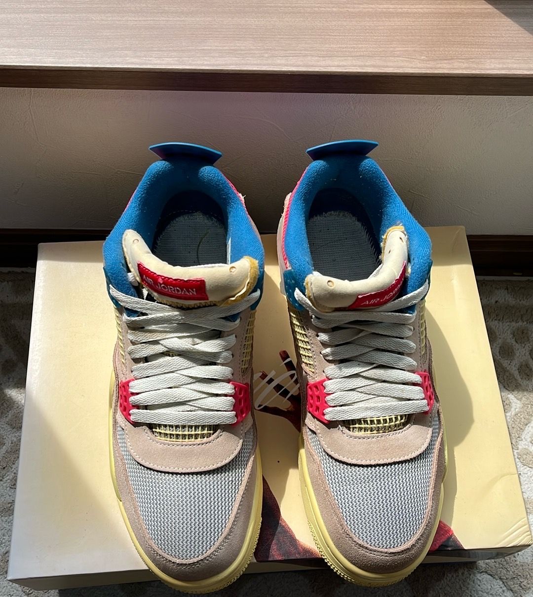 UNION × Nike Air Jordan 4 SP "Guava Ice/Light Fusion Red"