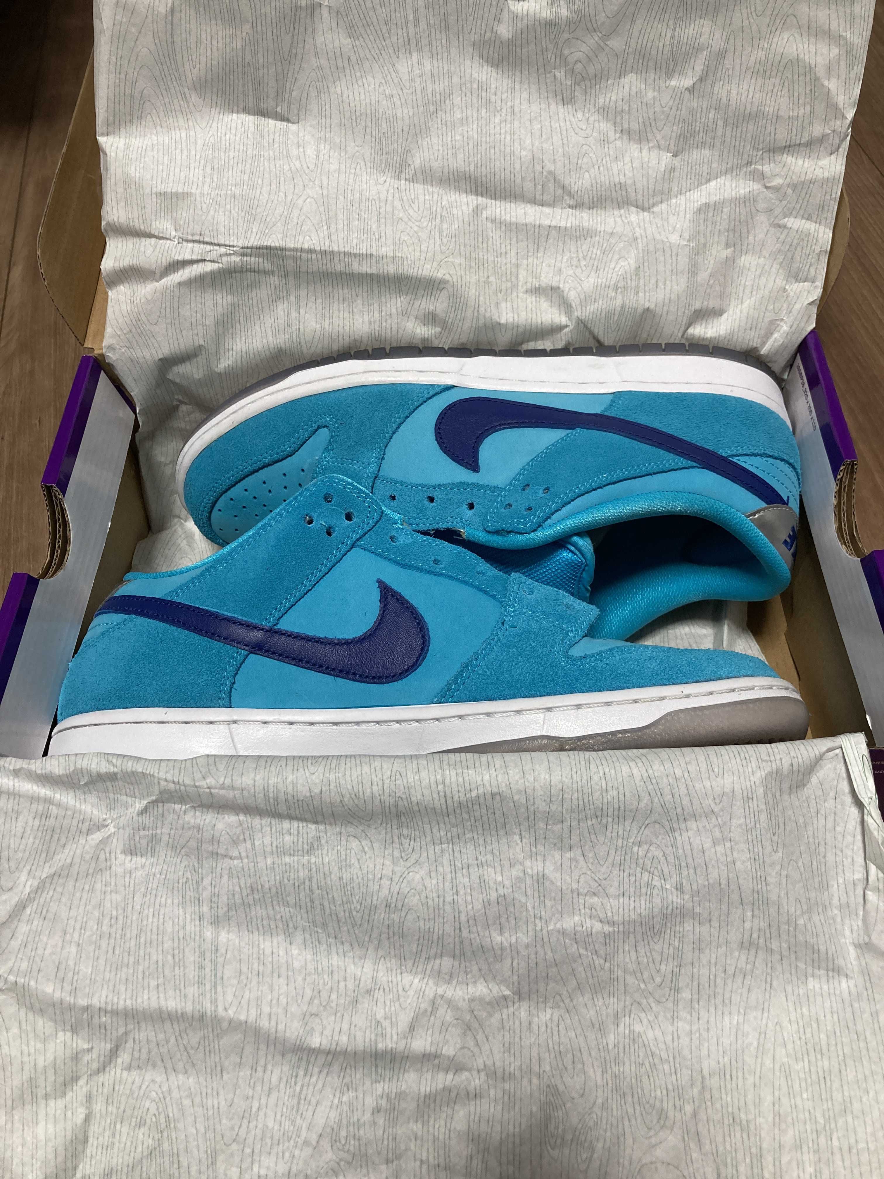 Nike SB Dunk Low Pro "Blue Fury/Deep Royal Blue"