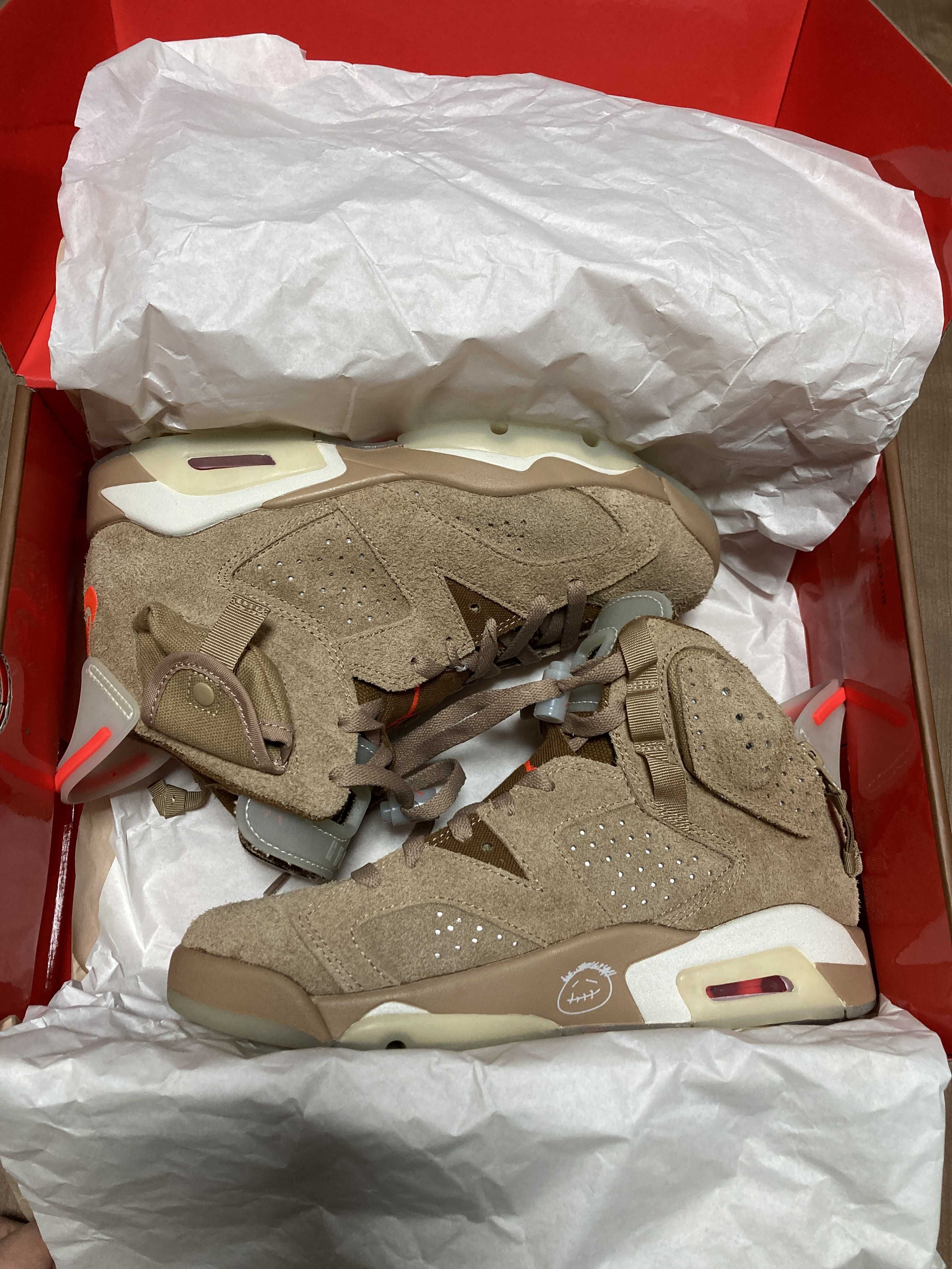 Travis Scott × Nike Air Jordan 6 "British Khaki"