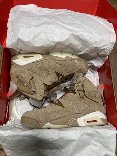 Travis Scott × Nike Air Jordan 6 "British Khaki"