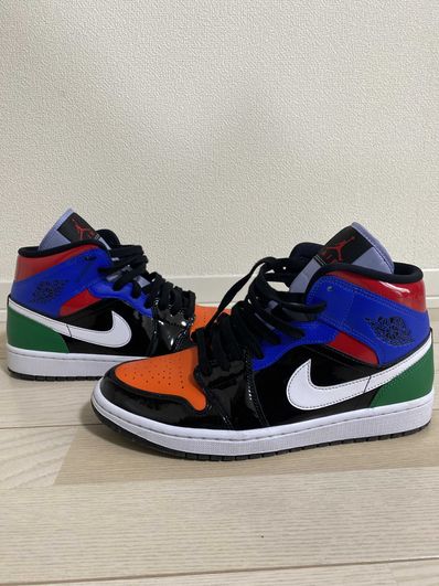 NIKE Women's AIR JORDAN 1 MID "PATENT BLEND"