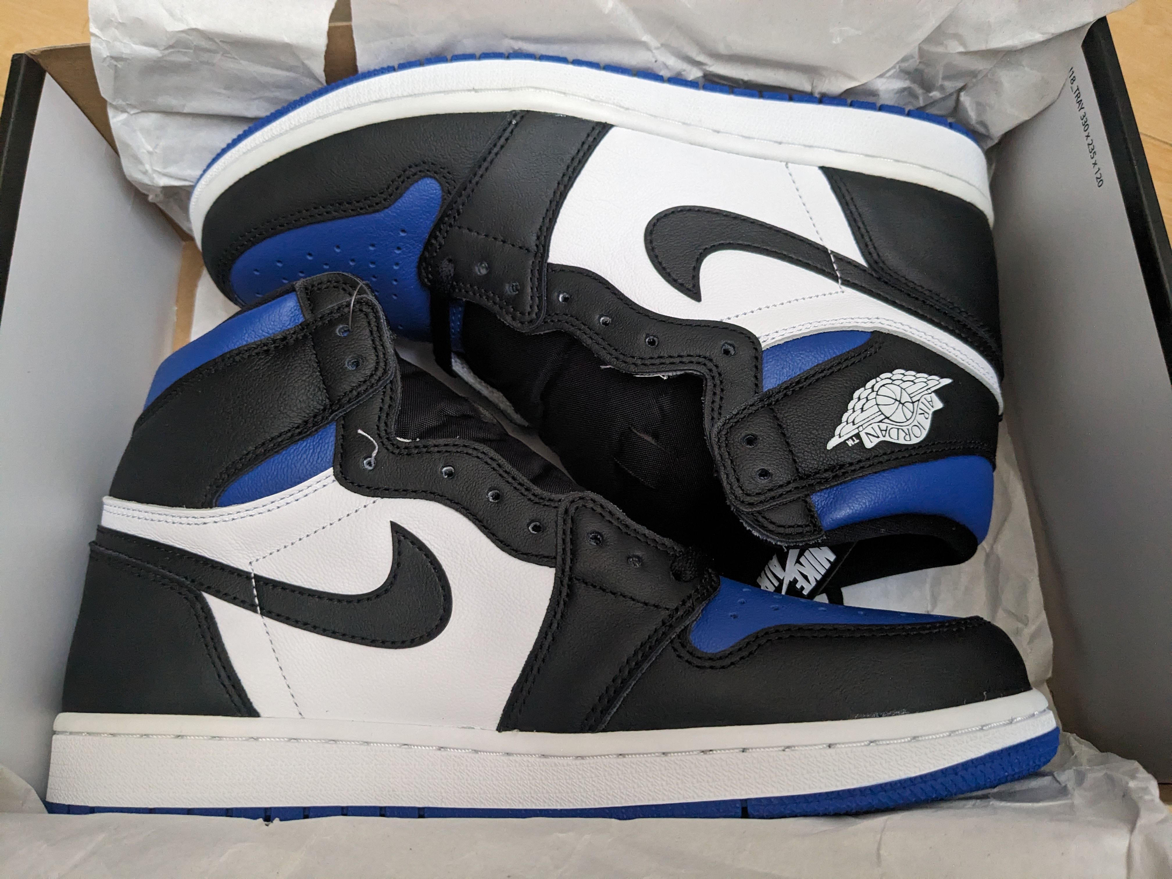 Nike Air Jordan 1 Retro High OG "Royal Toe"(2020)