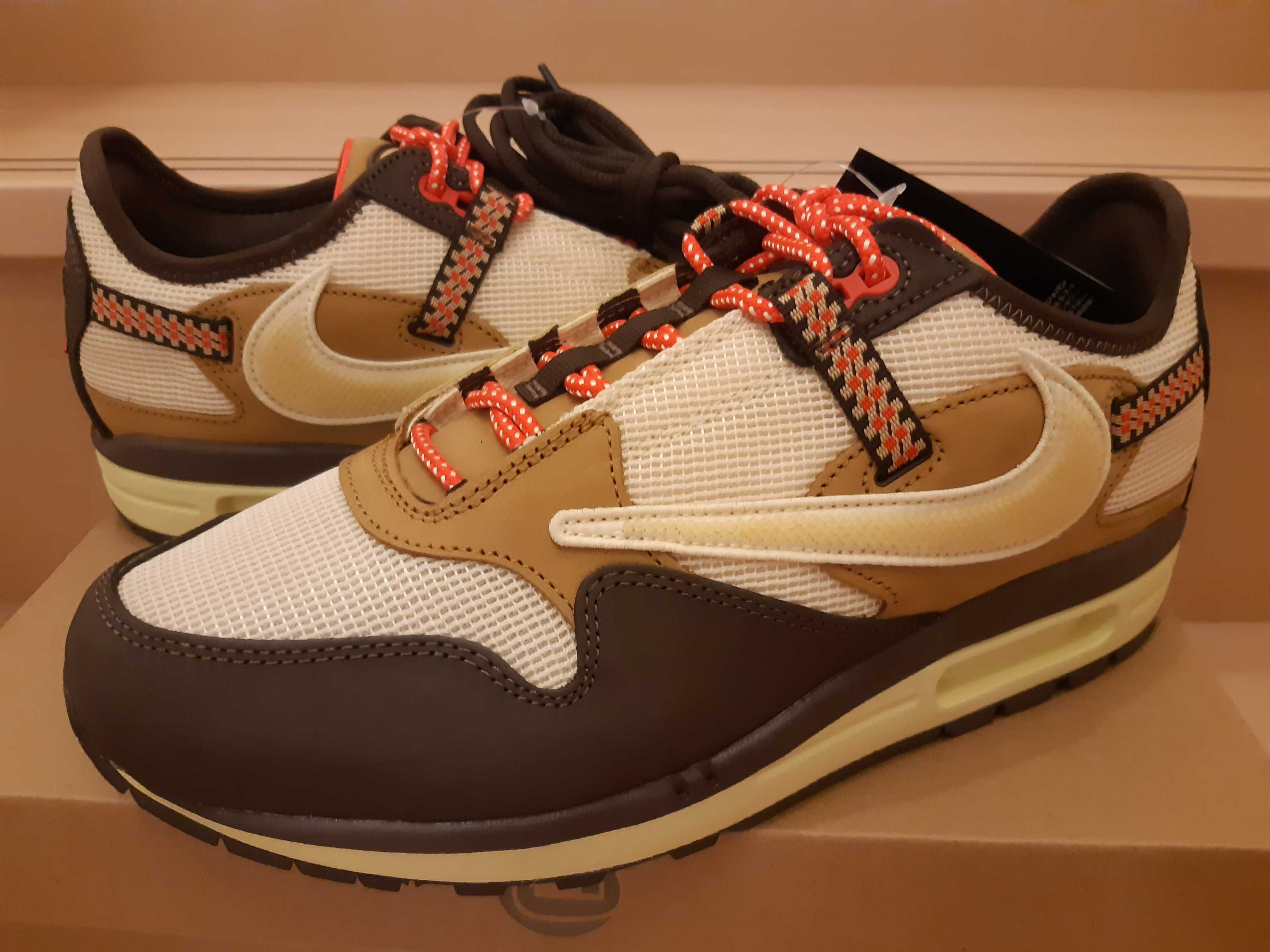 Travis Scott × Nike Air Max 1 "CACT.US Brown"