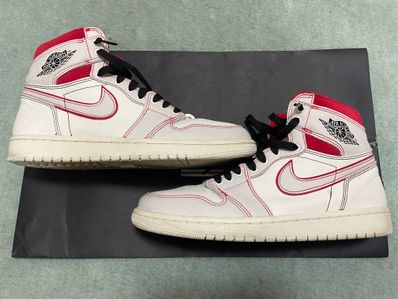 Nike Air Jordan 1 Retro High OG "Sail/University Red"