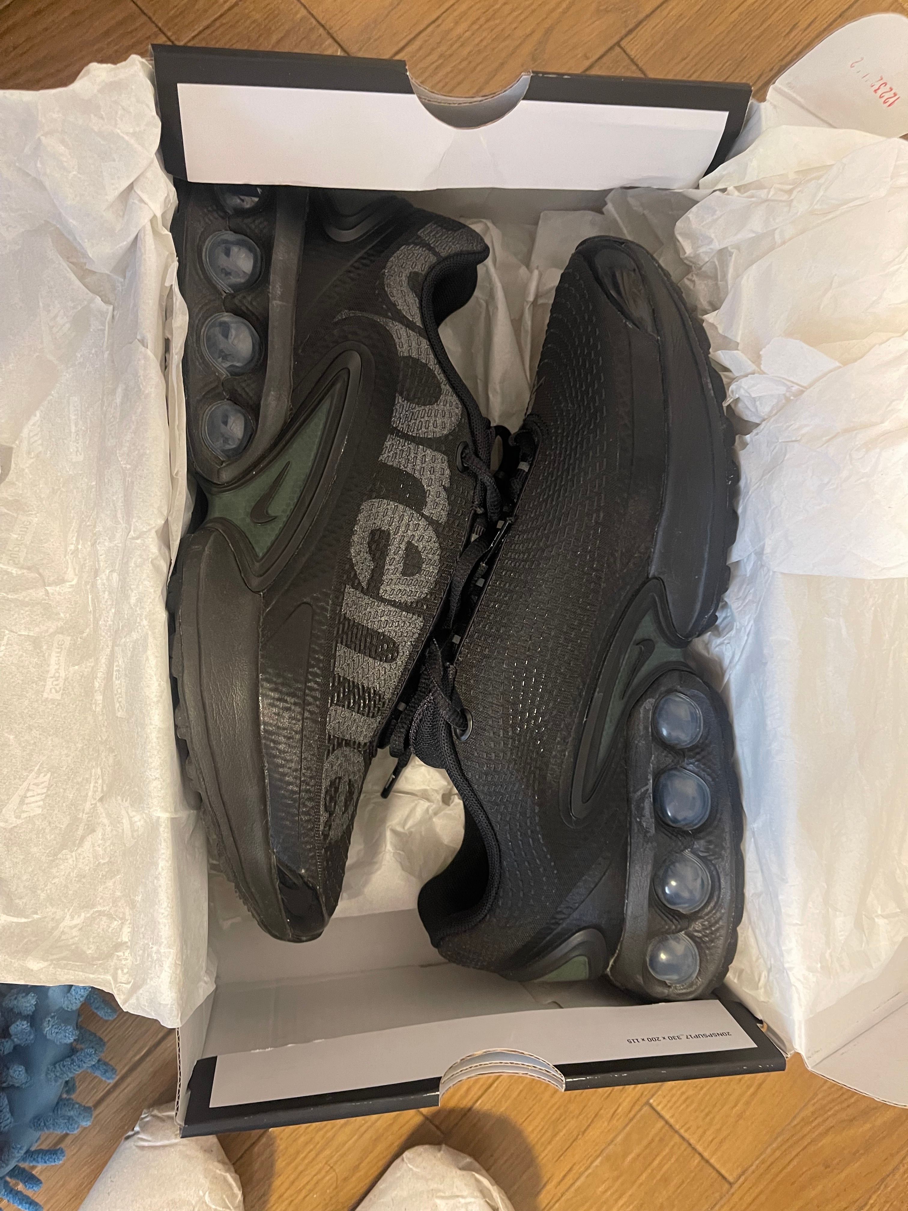 Supreme × Nike Air Max DN "Black/Galactic Jade"