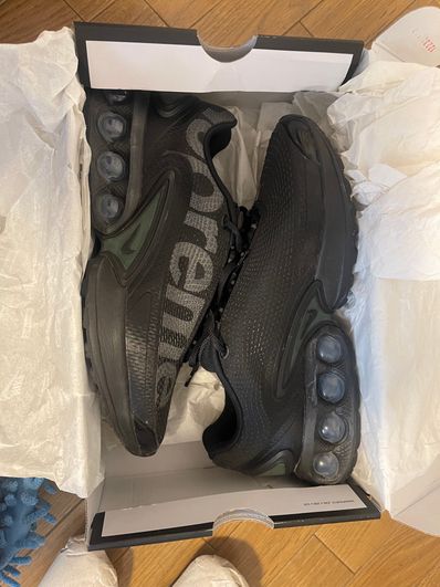 Supreme × Nike Air Max DN "Black/Galactic Jade"