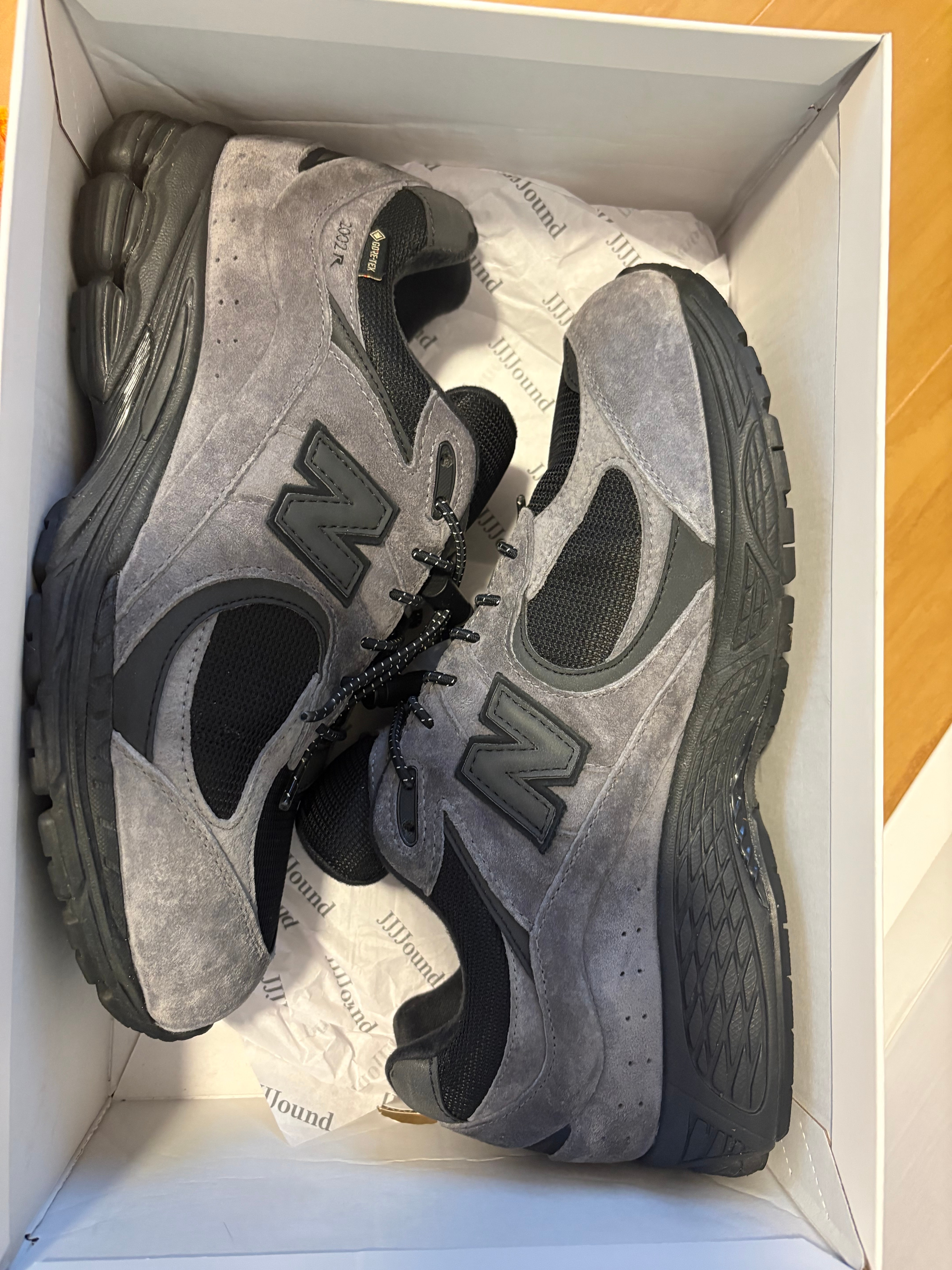 JJJJound × New Balance 2002R GORE-TEX "Charcoal" M2002RXZ