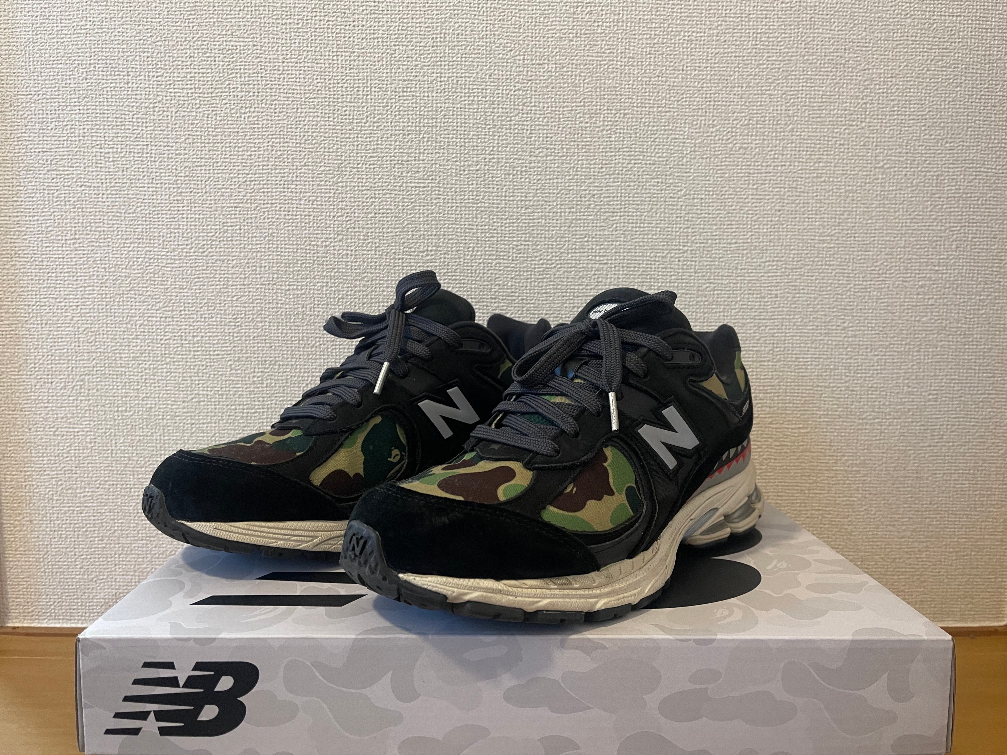 A BATHING APE × New Balance 2002R "Black"