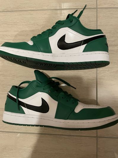 NIKE AIR JORDAN 1 LOW "PINE GREEN/WHITE"