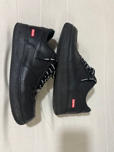 Supreme × Nike Air Force 1 Low "Black"