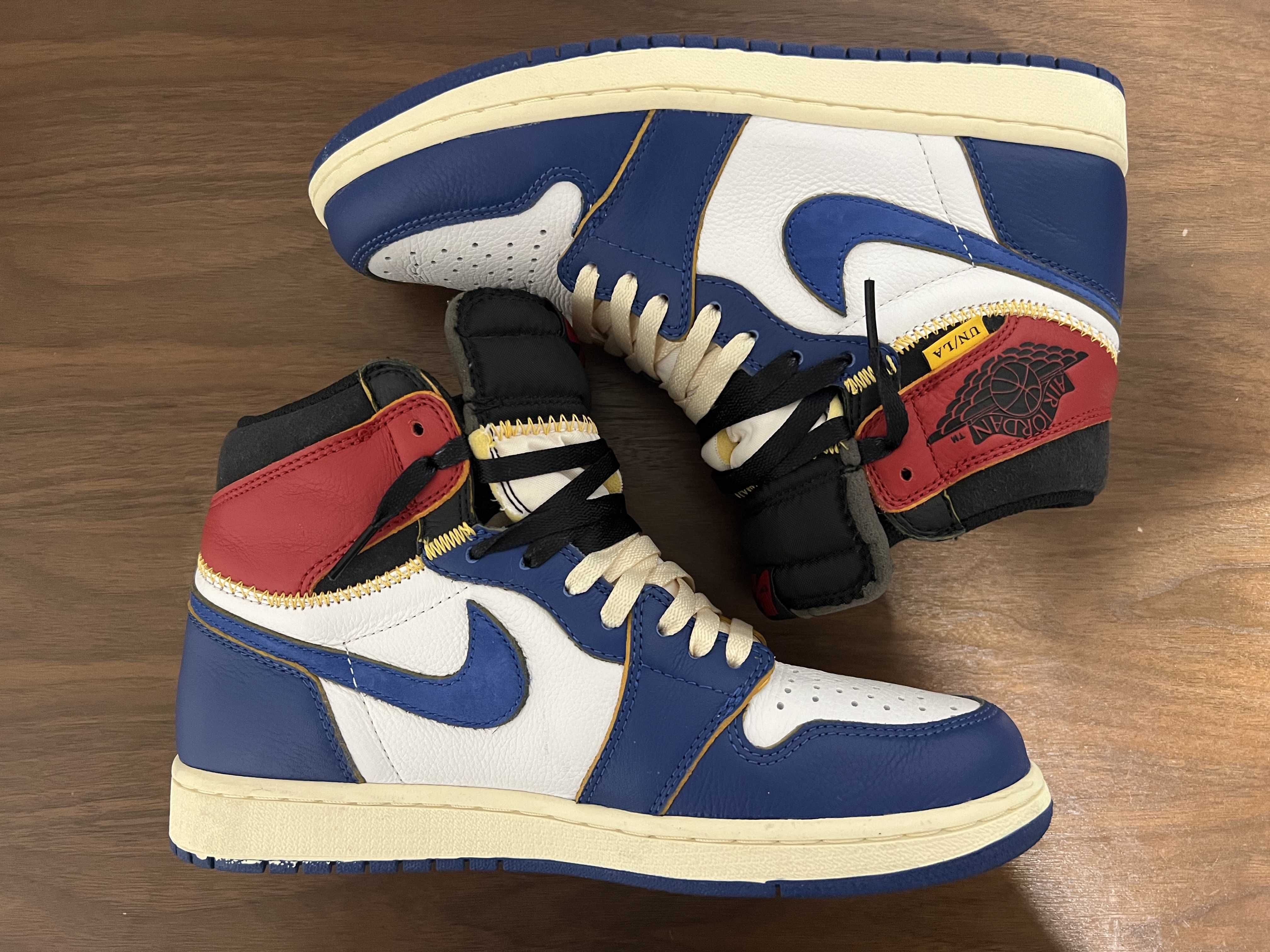 Union × Nike Air Jordan 1 Retro High OG NRG "Storm Blue/Varsity Red"