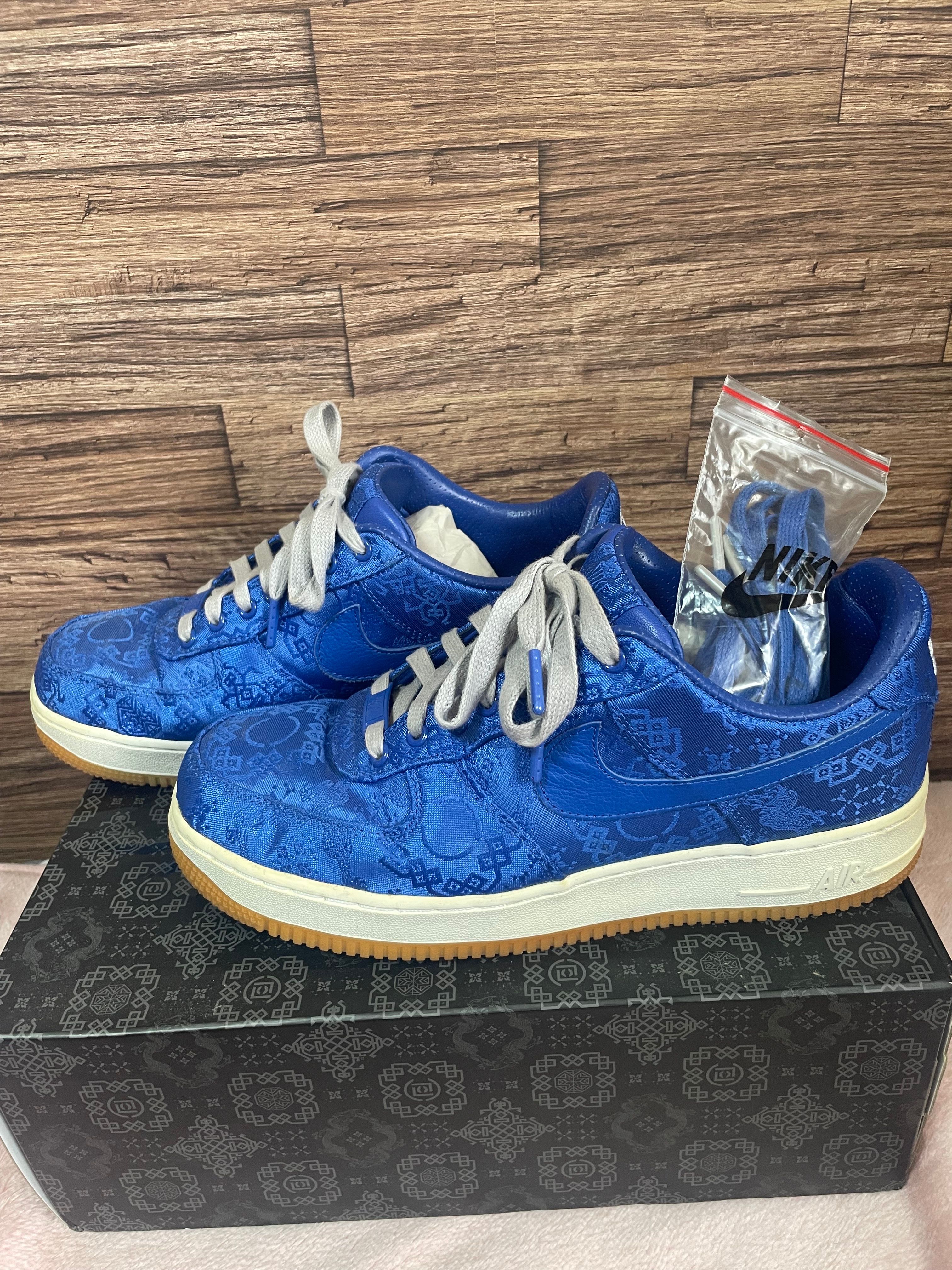 CLOT × Nike Air Force 1 Low "Blue"