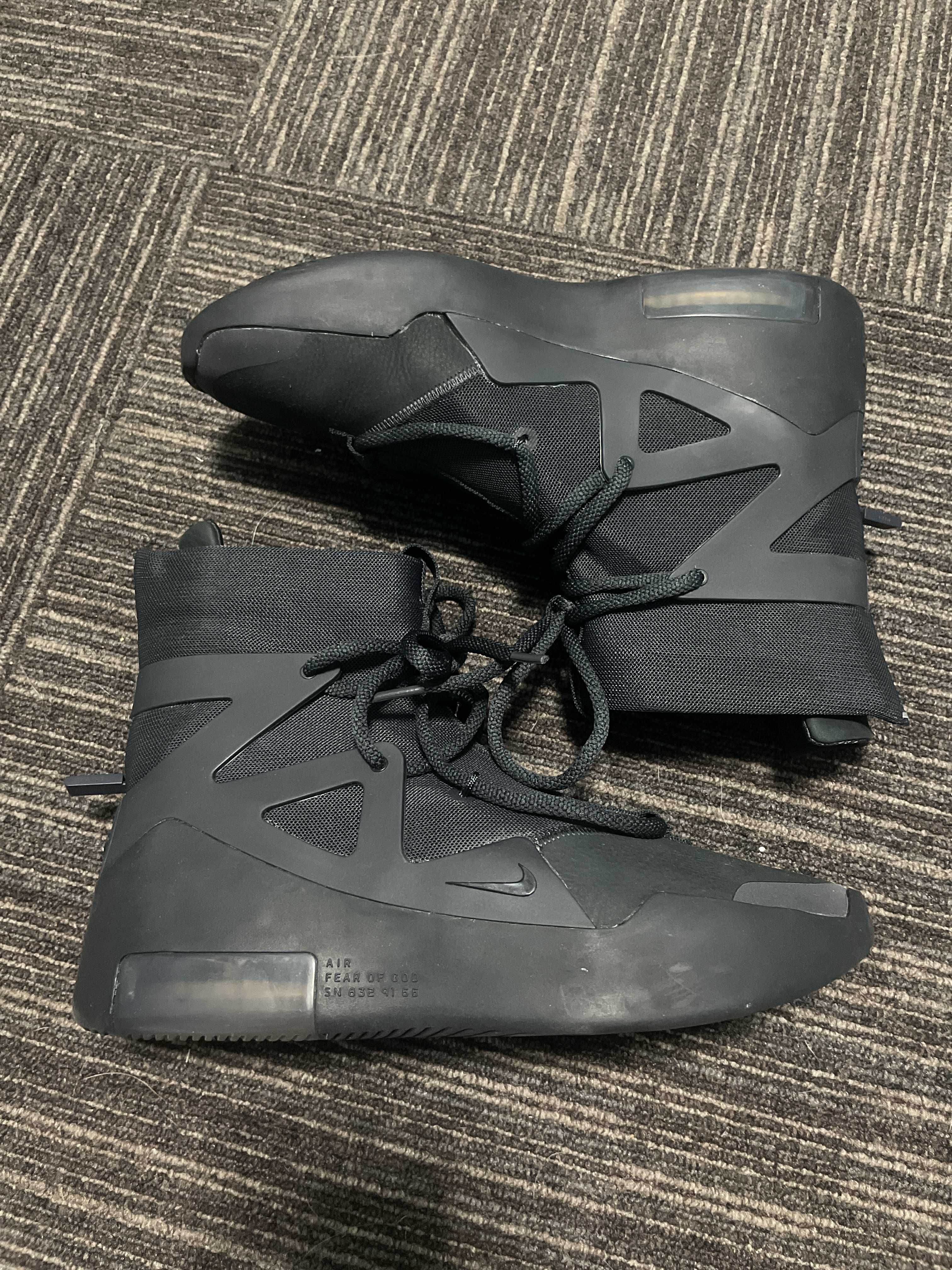 Fear Of God × Nike Air 1 "Triple Black"