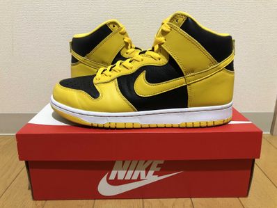 Nike Dunk High "Black/Varsity Maize"