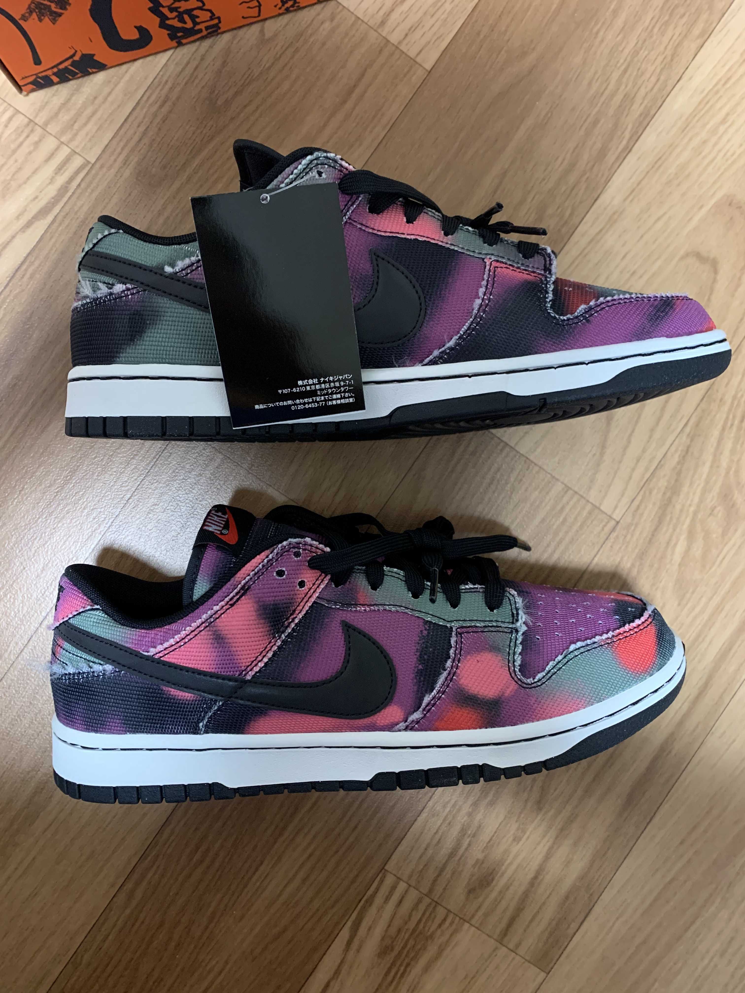 Nike Dunk Low Graffiti "Pink/Black" 