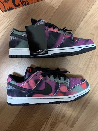 Nike Dunk Low Graffiti "Pink/Black"