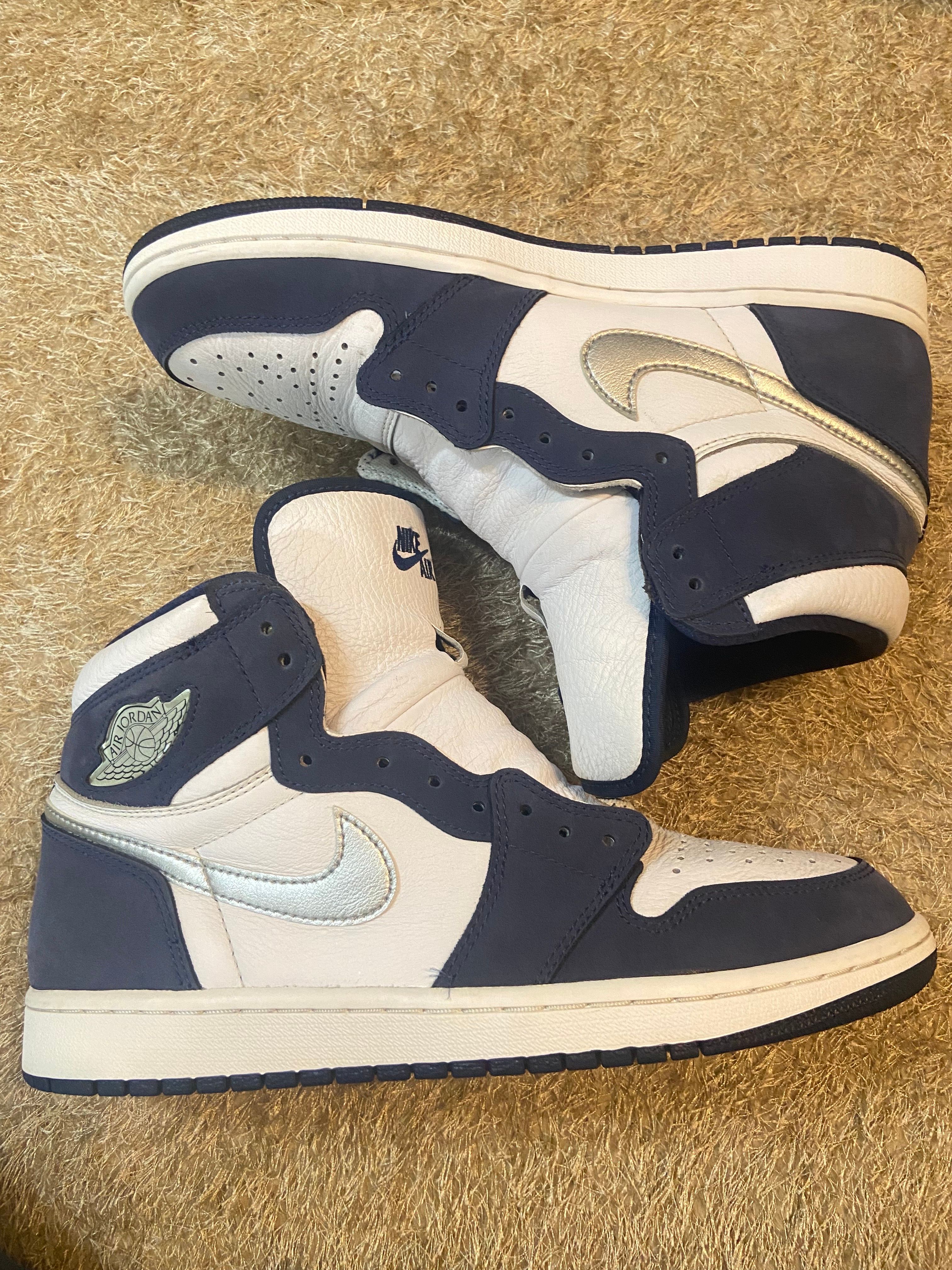 Nike Air Jordan 1 High OG CO.JP "White/Midnight Navy" (2020)(ブリーフケースなし)