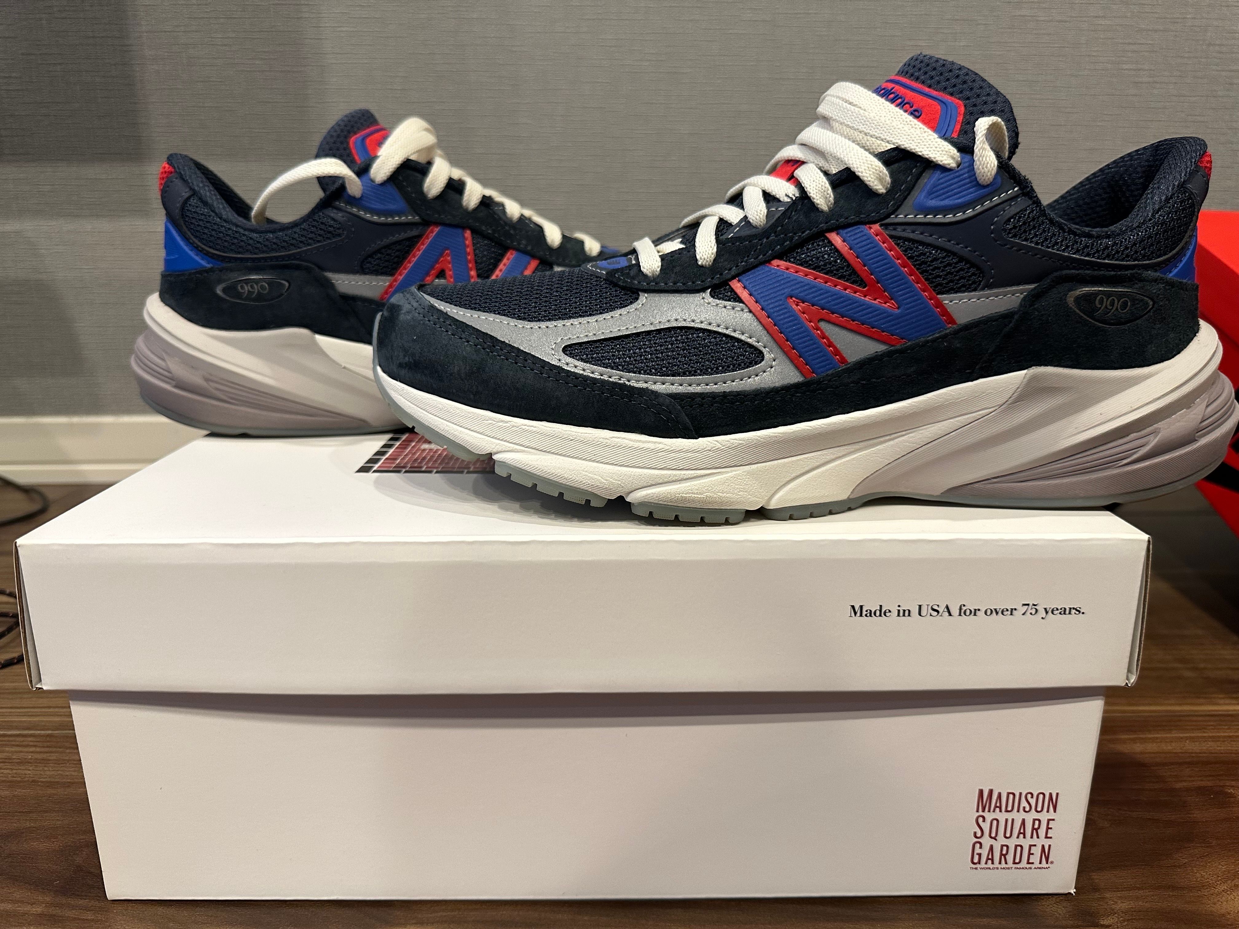 KITH × New Balance 990V6 Madison Square Garden "Navy"