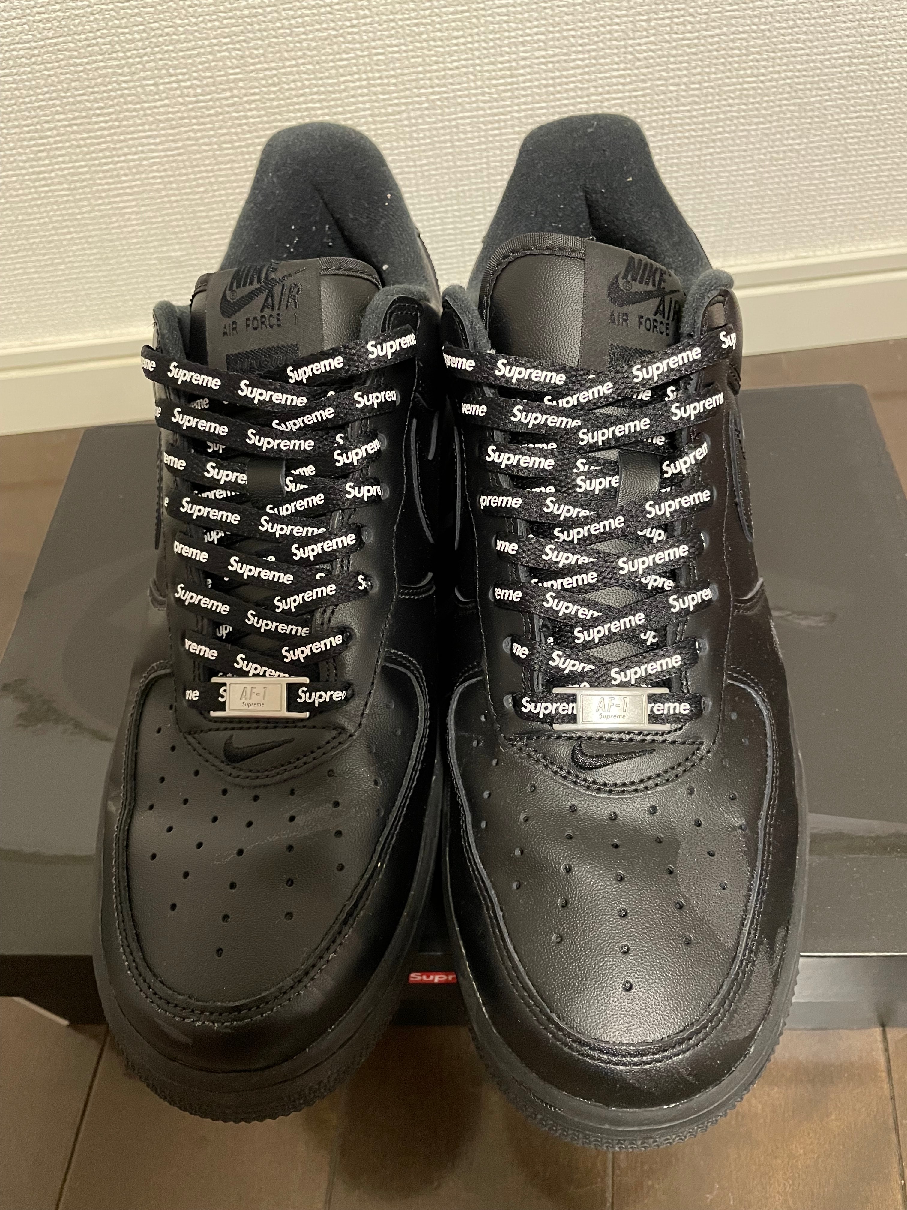 Supreme × Nike Air Force 1 Low "Black"