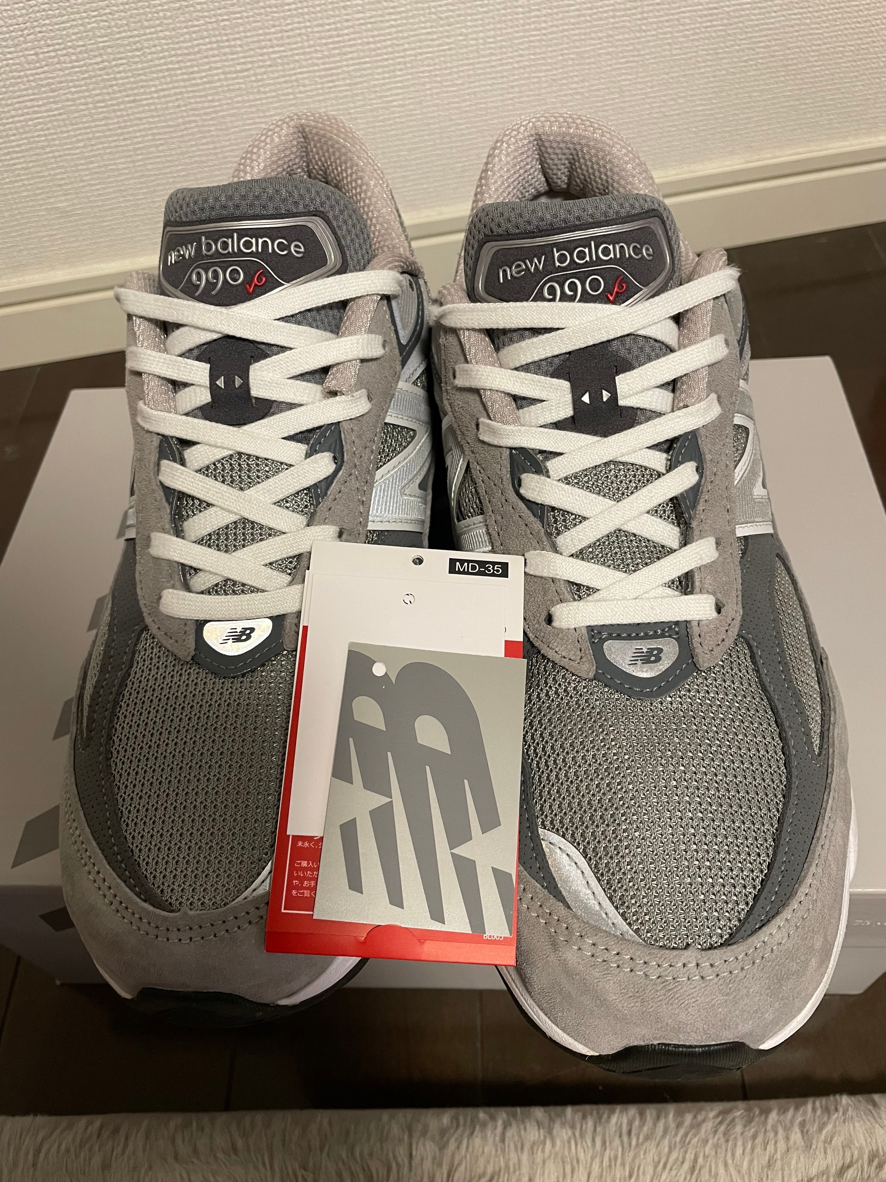 New Balance 990V6 "Gray" (Heel Logo NB)