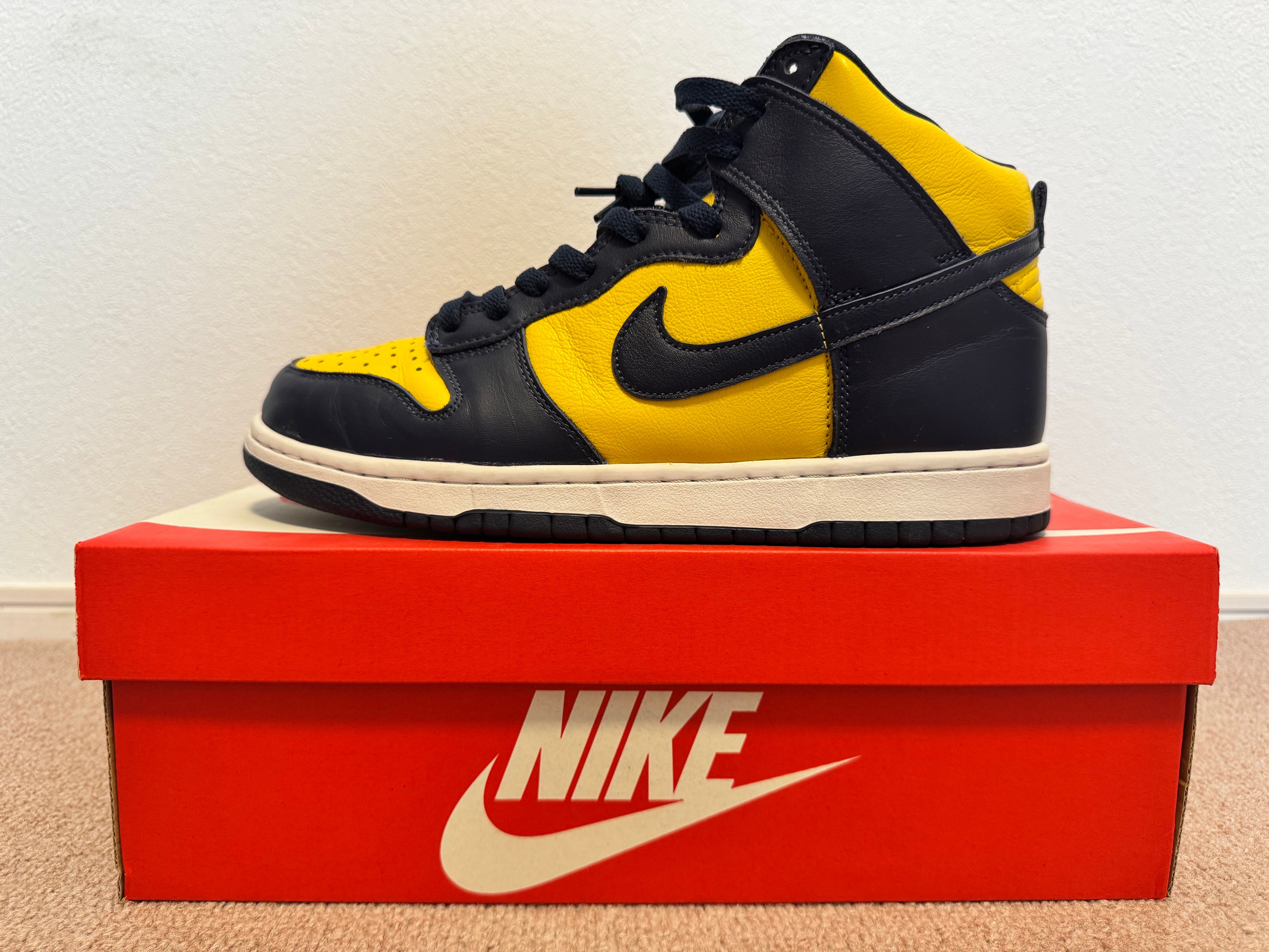 Nike Dunk High "Michigan"
