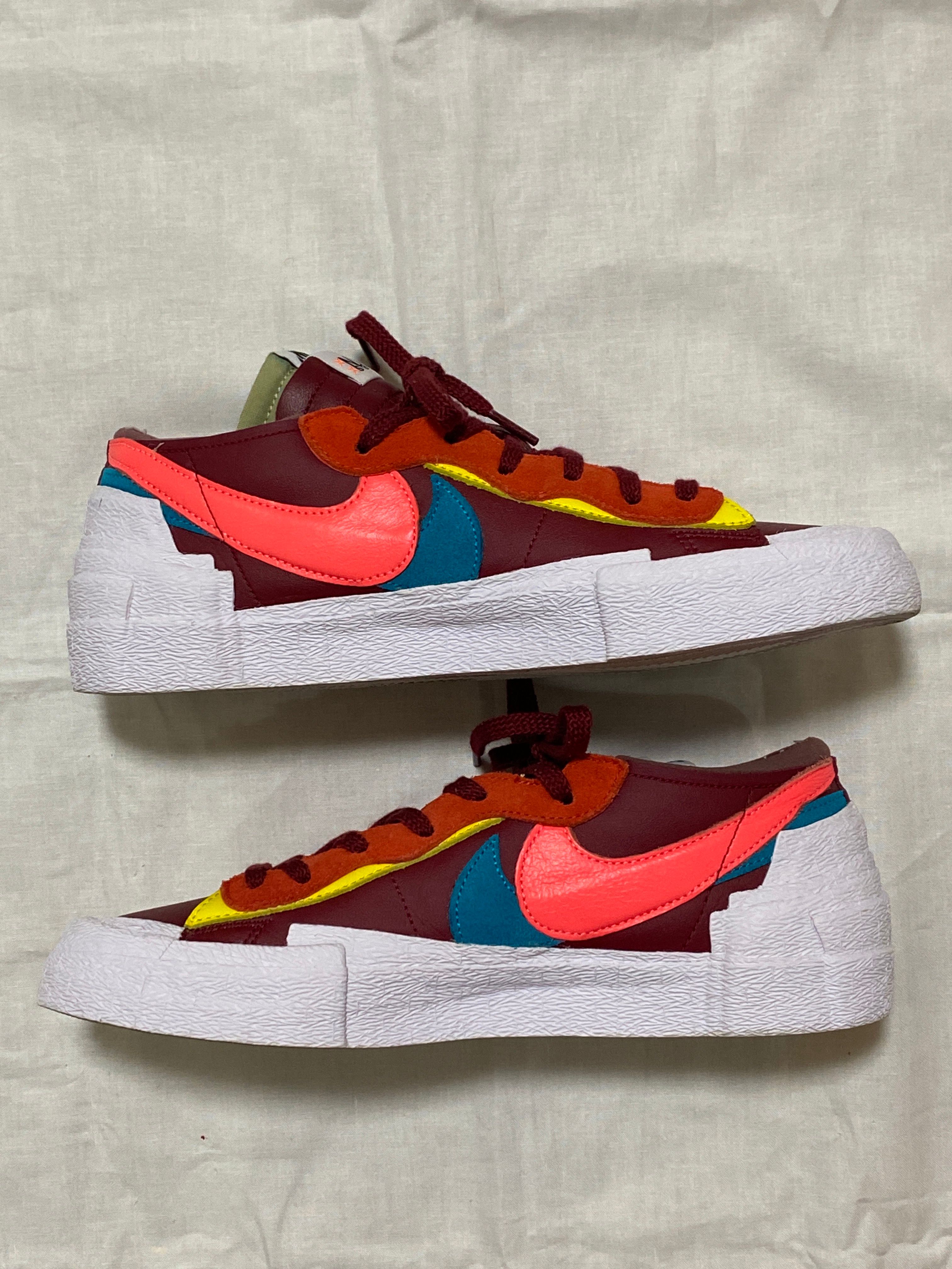 KAWS × sacai × Nike Blazer Low "Team Red"
