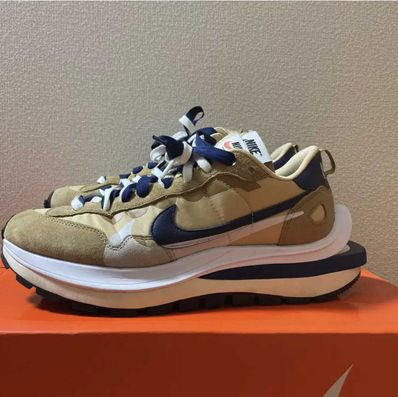 Sacai × Nike Vapor Waffle "Sesame And Blue Void"